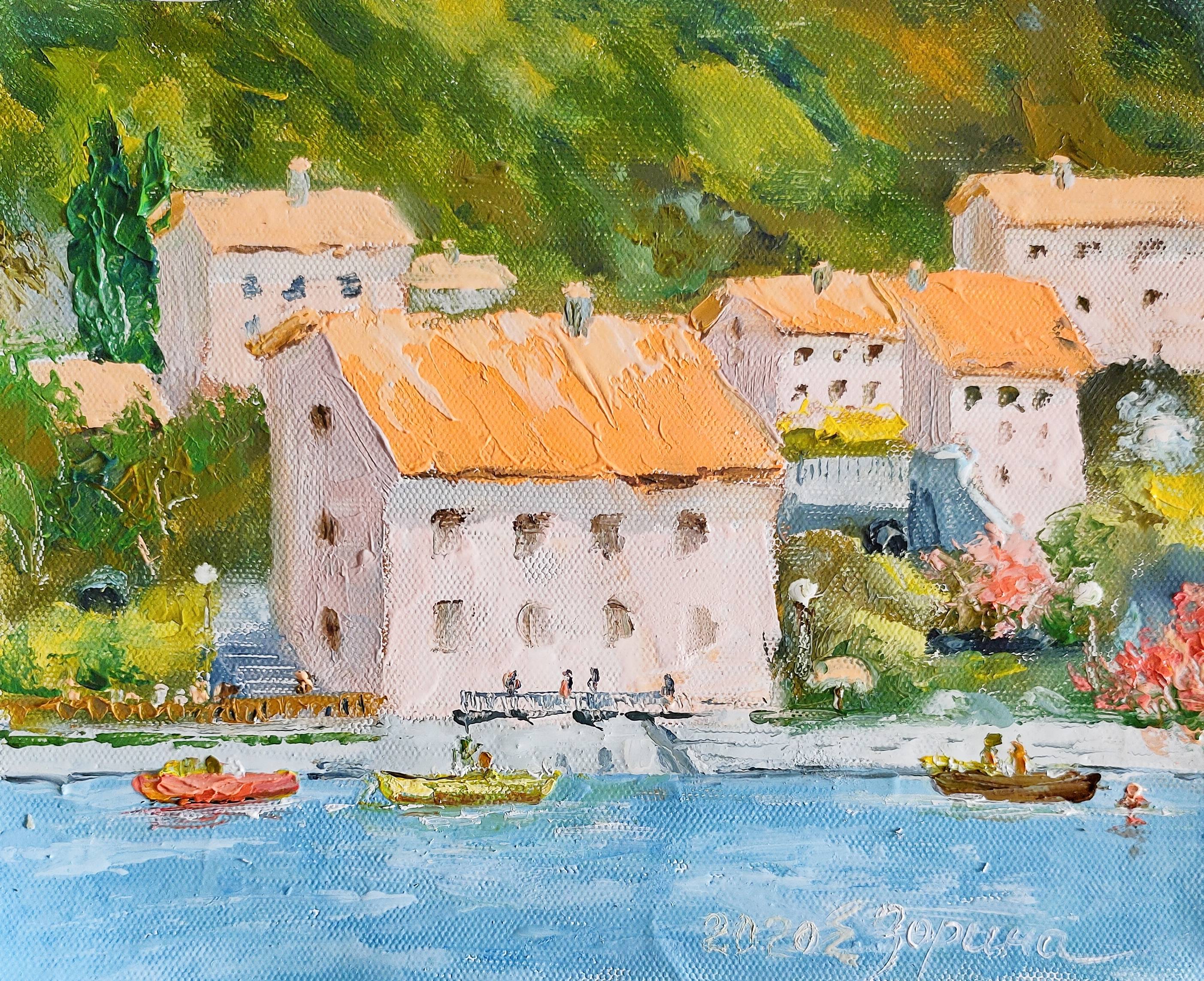 Pier in Perast. Elena Zorina Elena Zorina