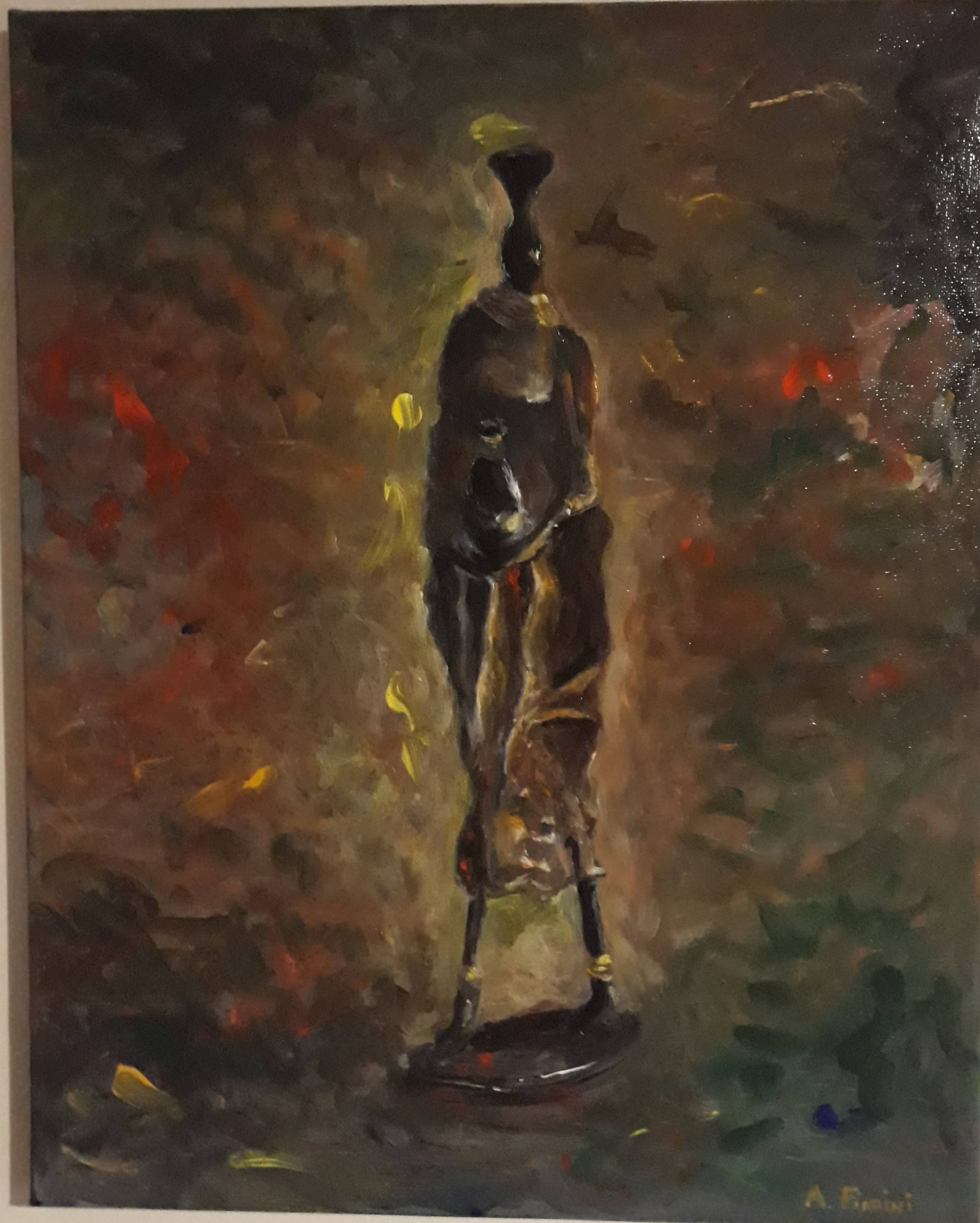 Statuette Femme Mossi 2. A. Fiorini Al Fio