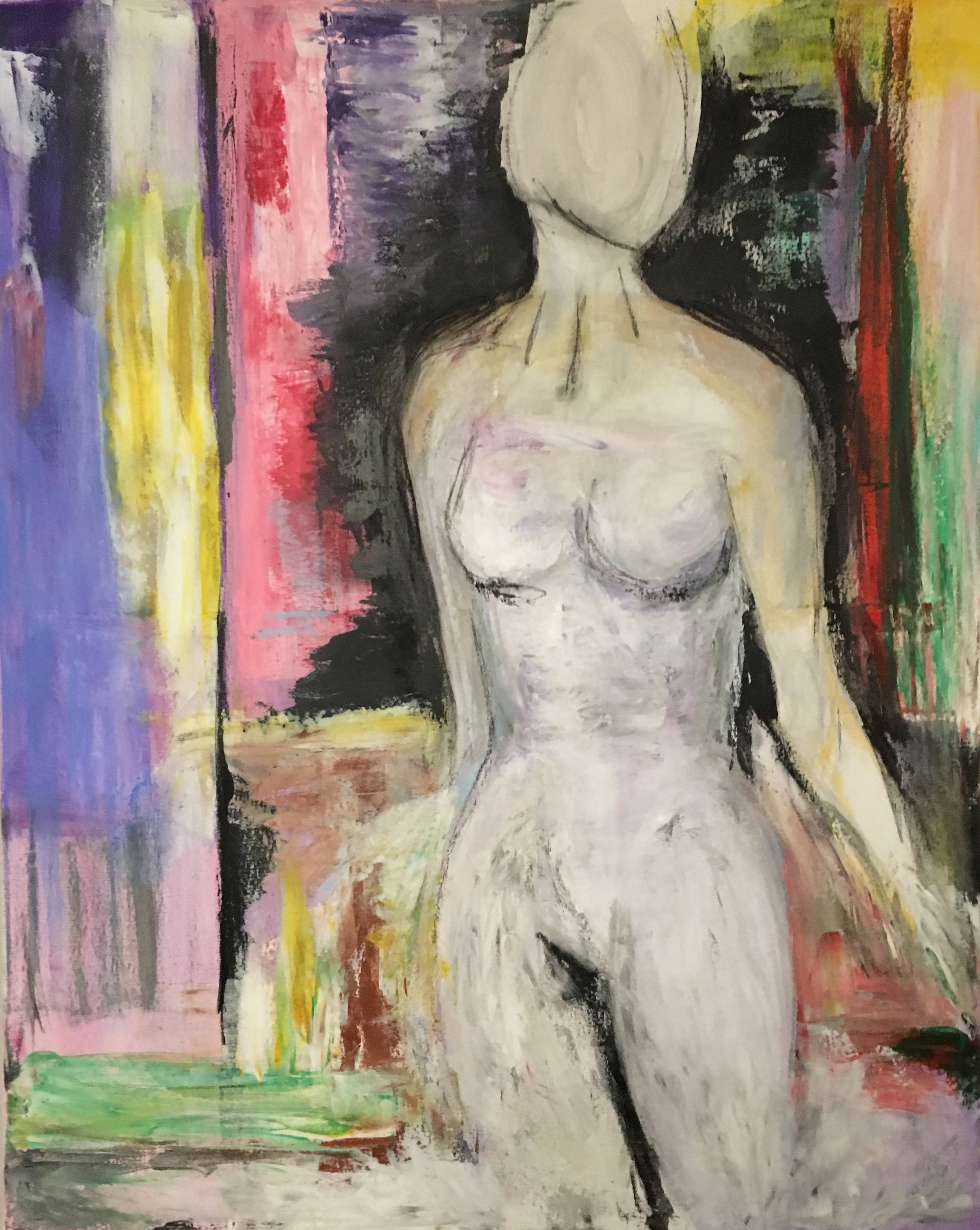 Title: Lady - original painting. Gino Parisi Gino Parisi