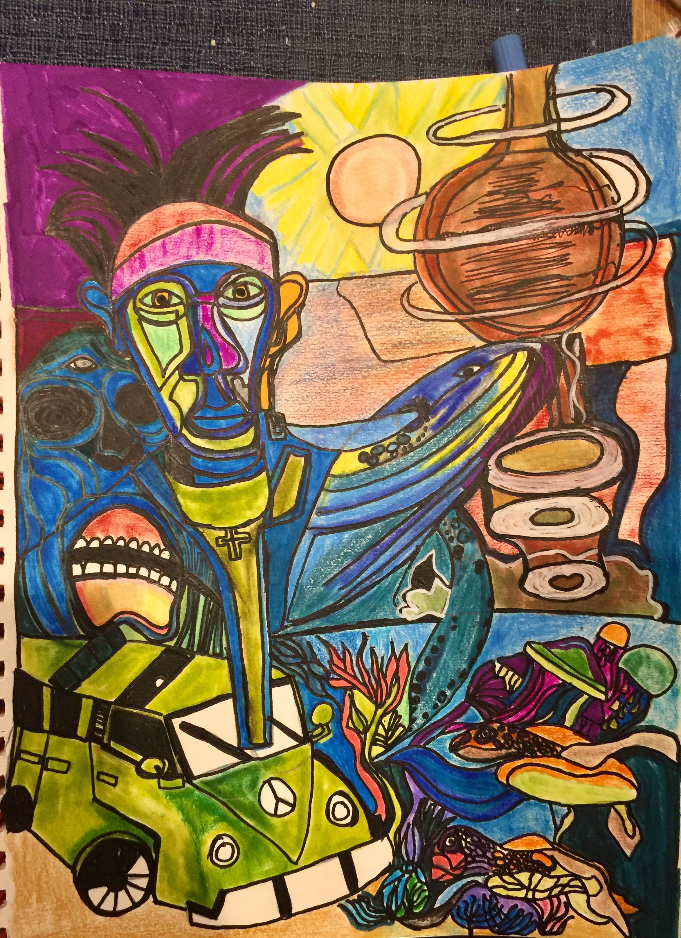 The great Unknown.  Radiant Art