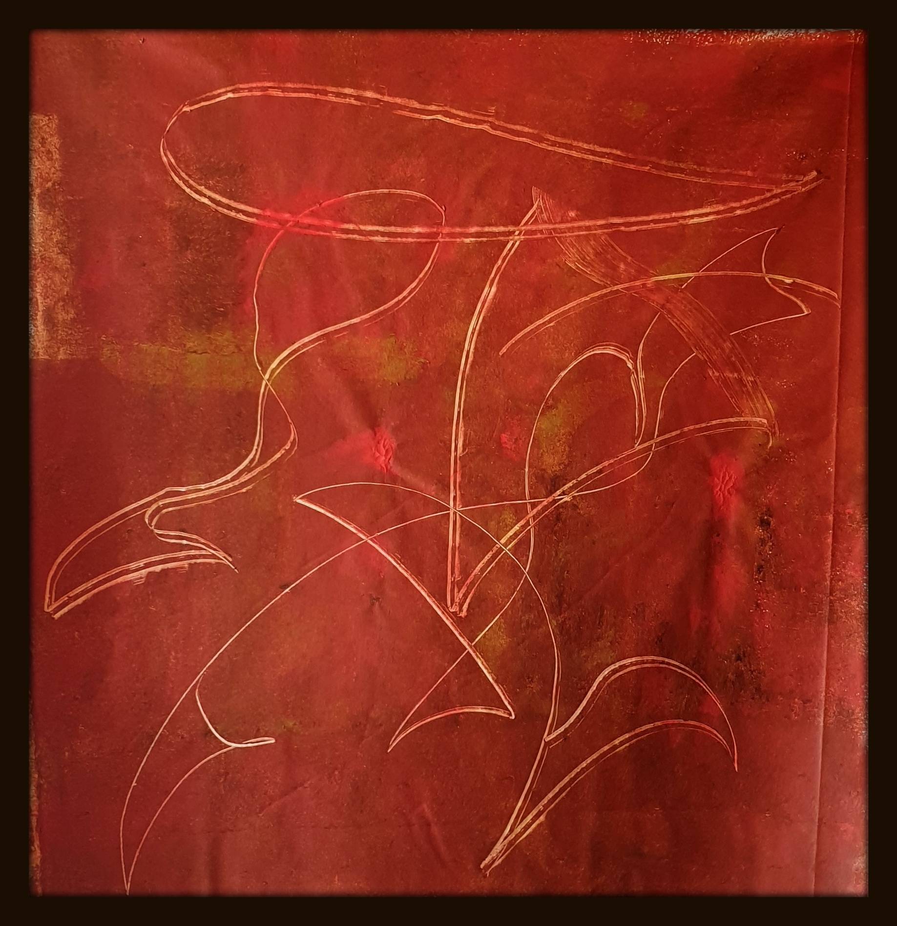«Ratllades sobre vermells». Joan Pascuti