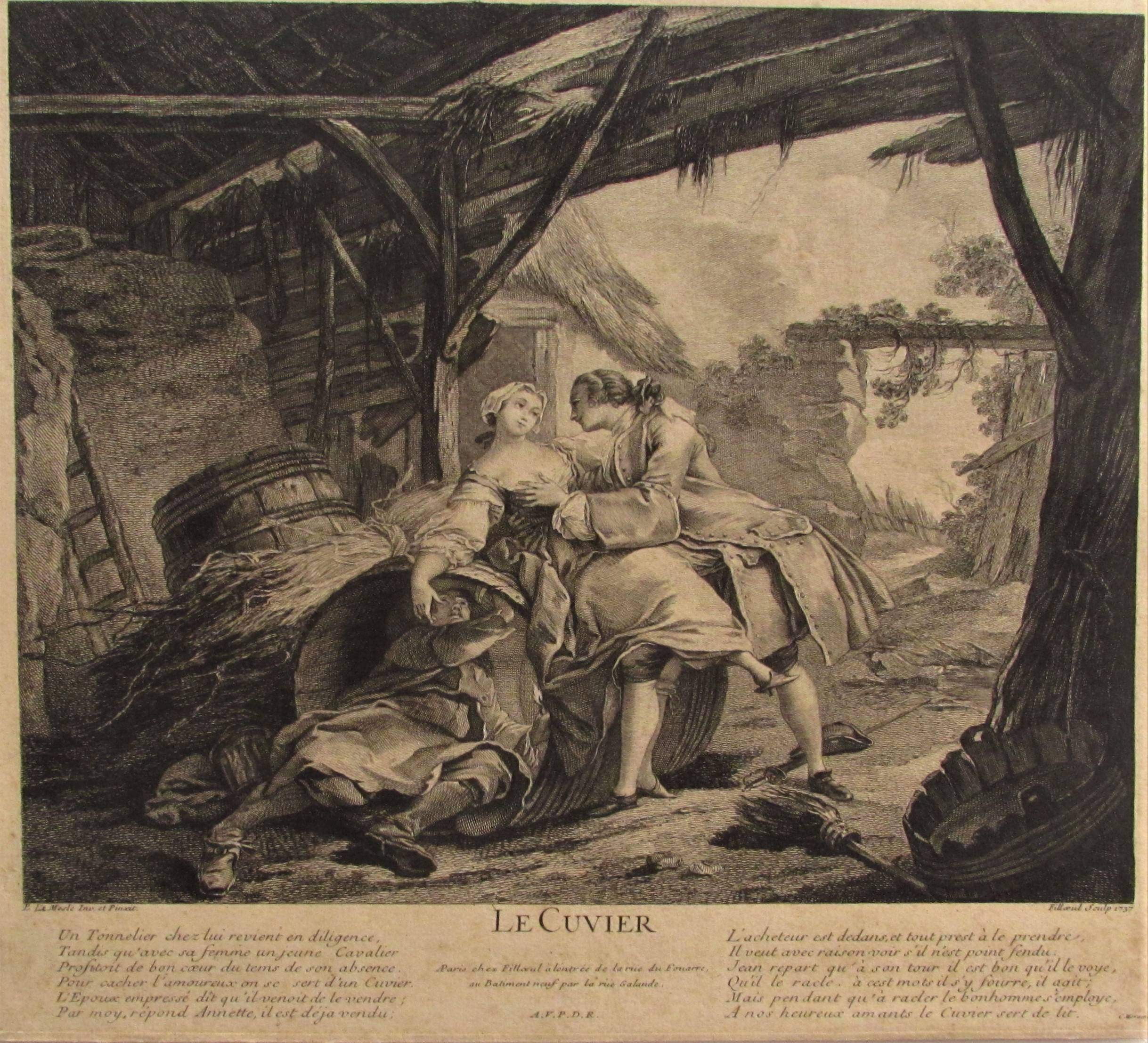 P. Filloeul (XVIIIe) d'après P. Le Mesle:Histoire d'un fabricant de cuves, 1737. Historien d'art, Archéologue; Chercheur Free-Lance (Er)