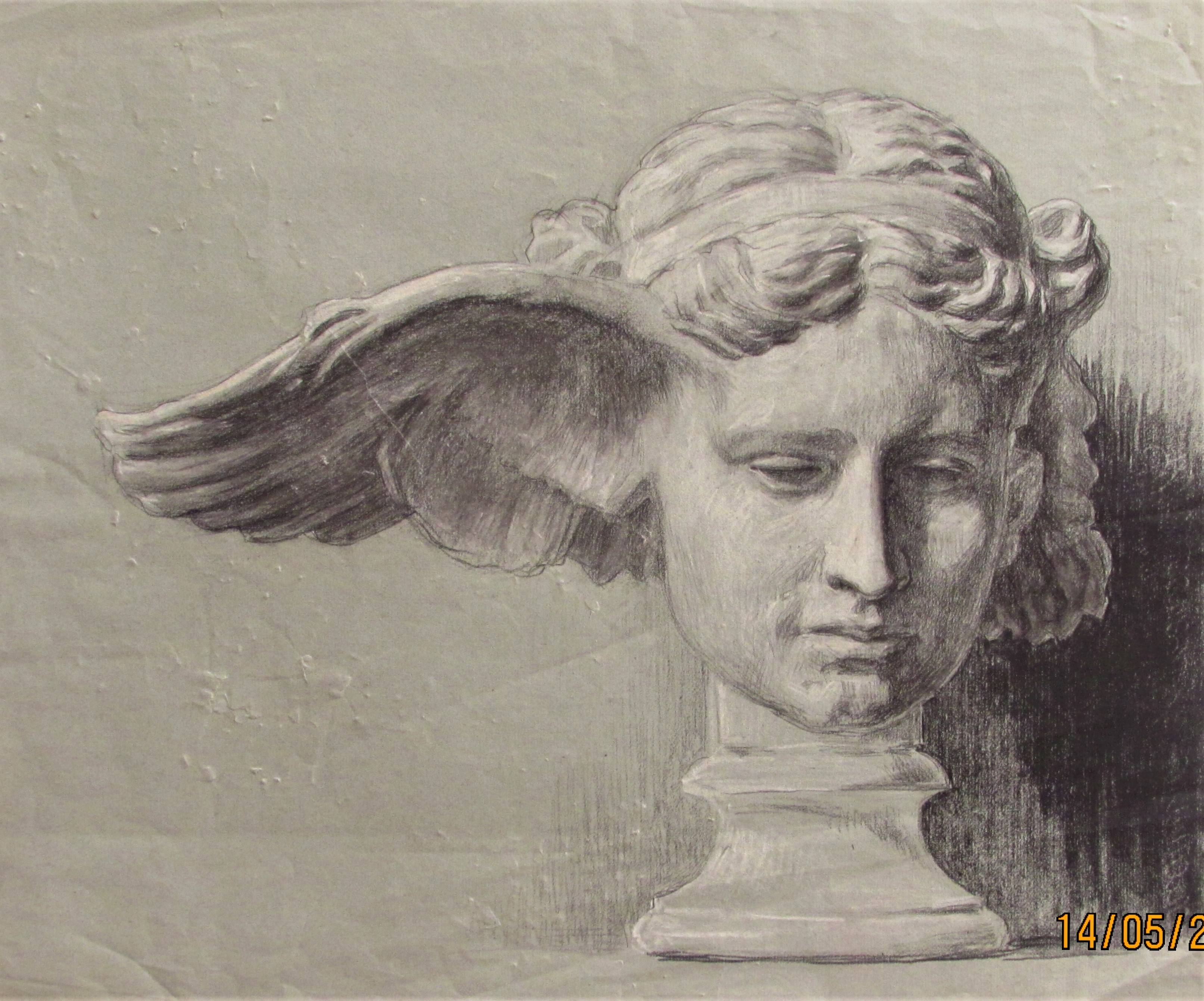 Pierre (1878-1944) [ou Margueritte]. Boissart : Buste de Persée. Historien d'art, Archéologue; Chercheur Free-Lance (Er)