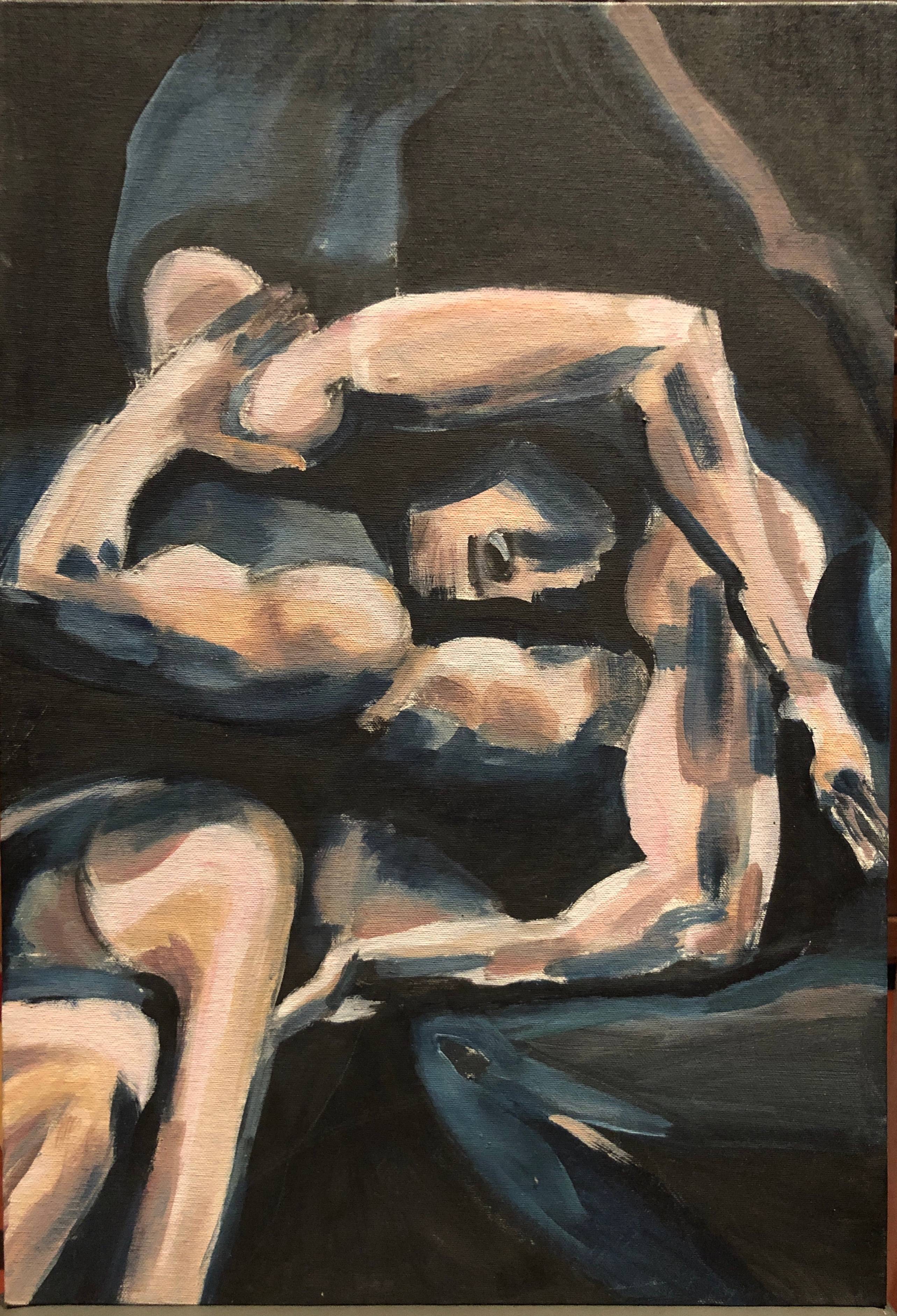 Sculpture of dancers. 