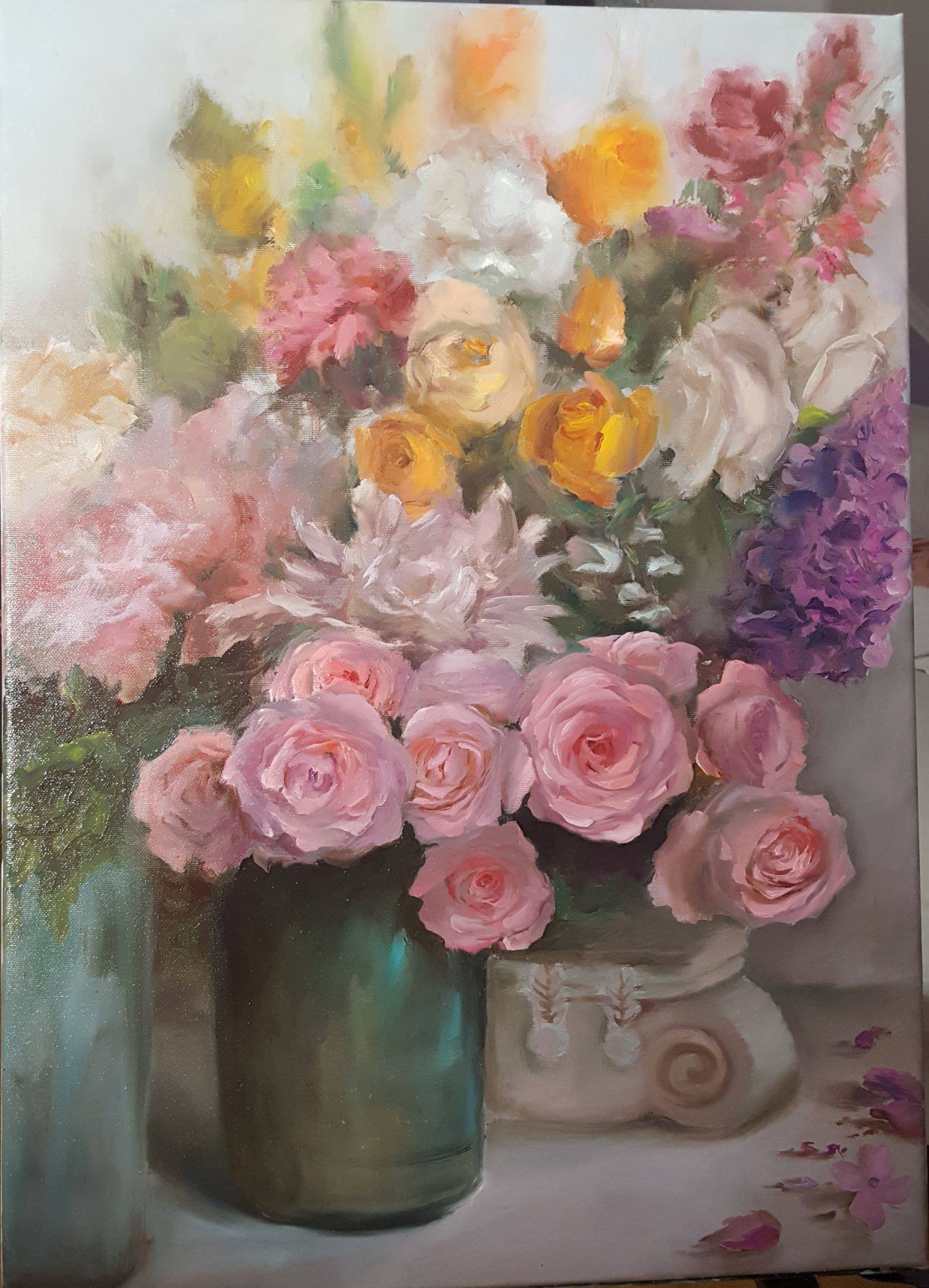Colourful roses. Elenamar