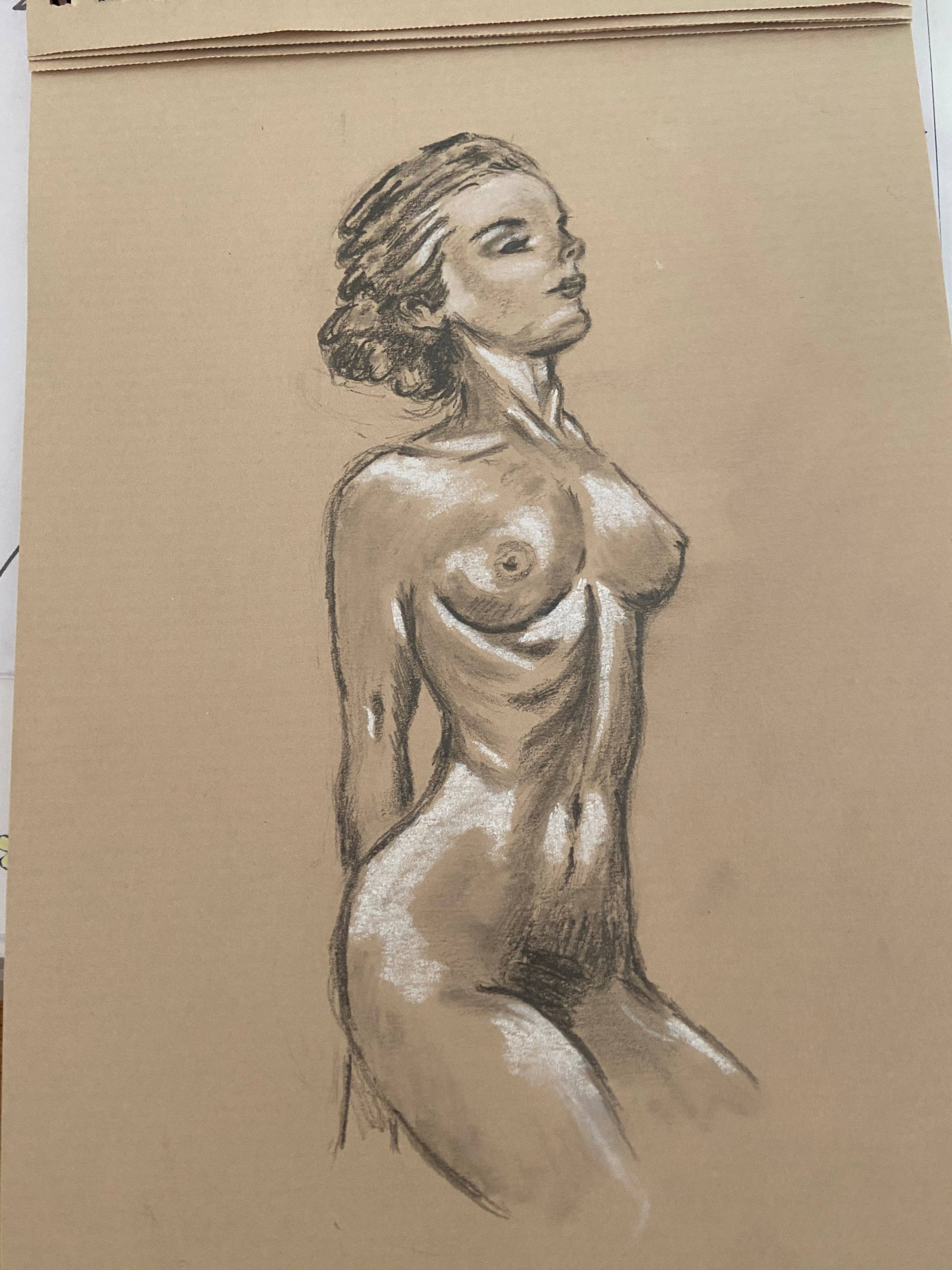 Femme nue. 