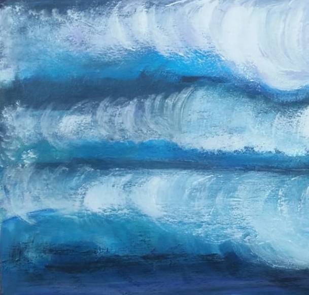 Oceano atlantico il grande blu atlantic ocean the great blue. Alizarinacolores