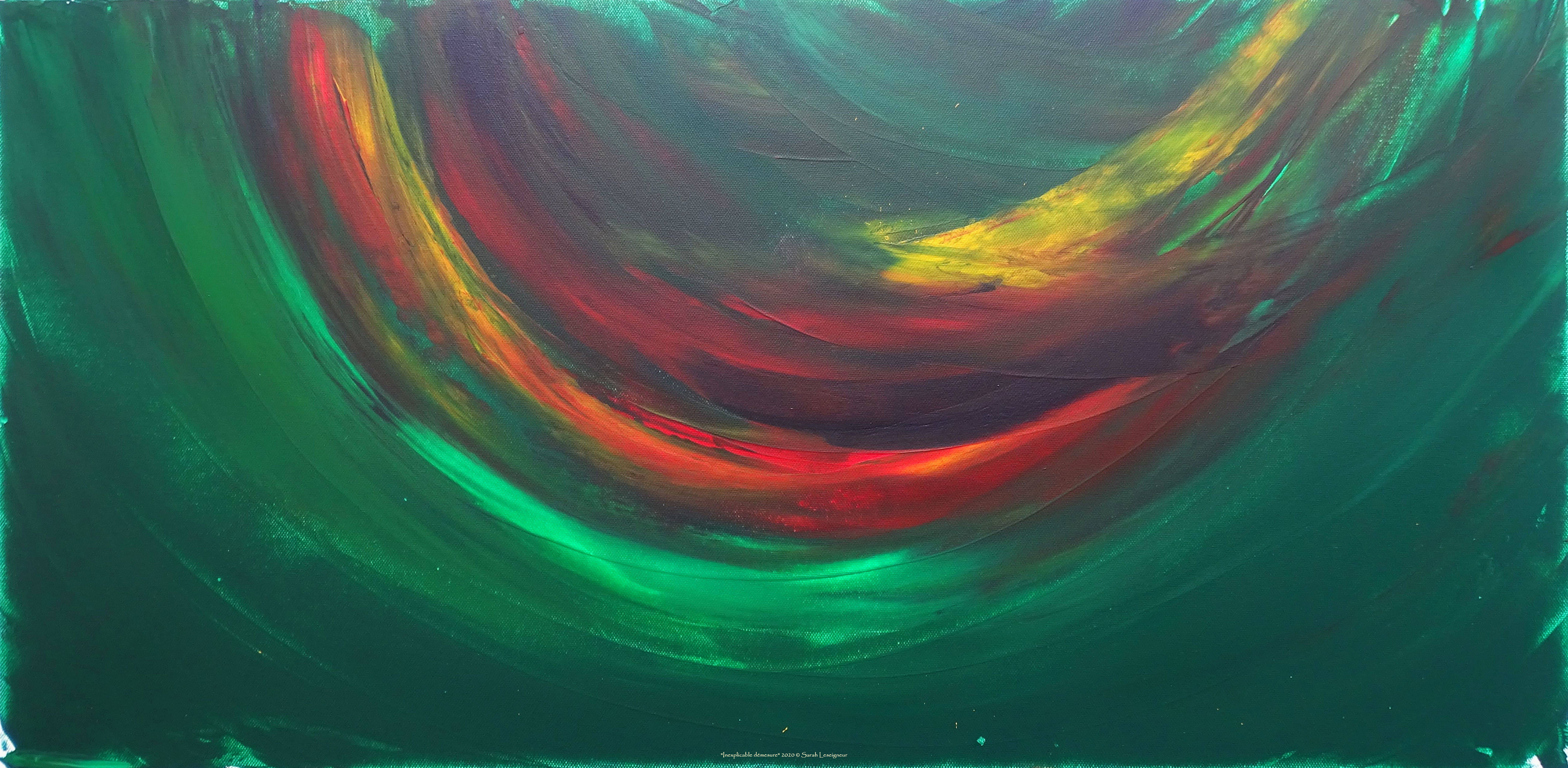 Inexplicable démesure 2020-1163. © Sarah Leseigneur Artiste Peintre Sarah Leseigneur