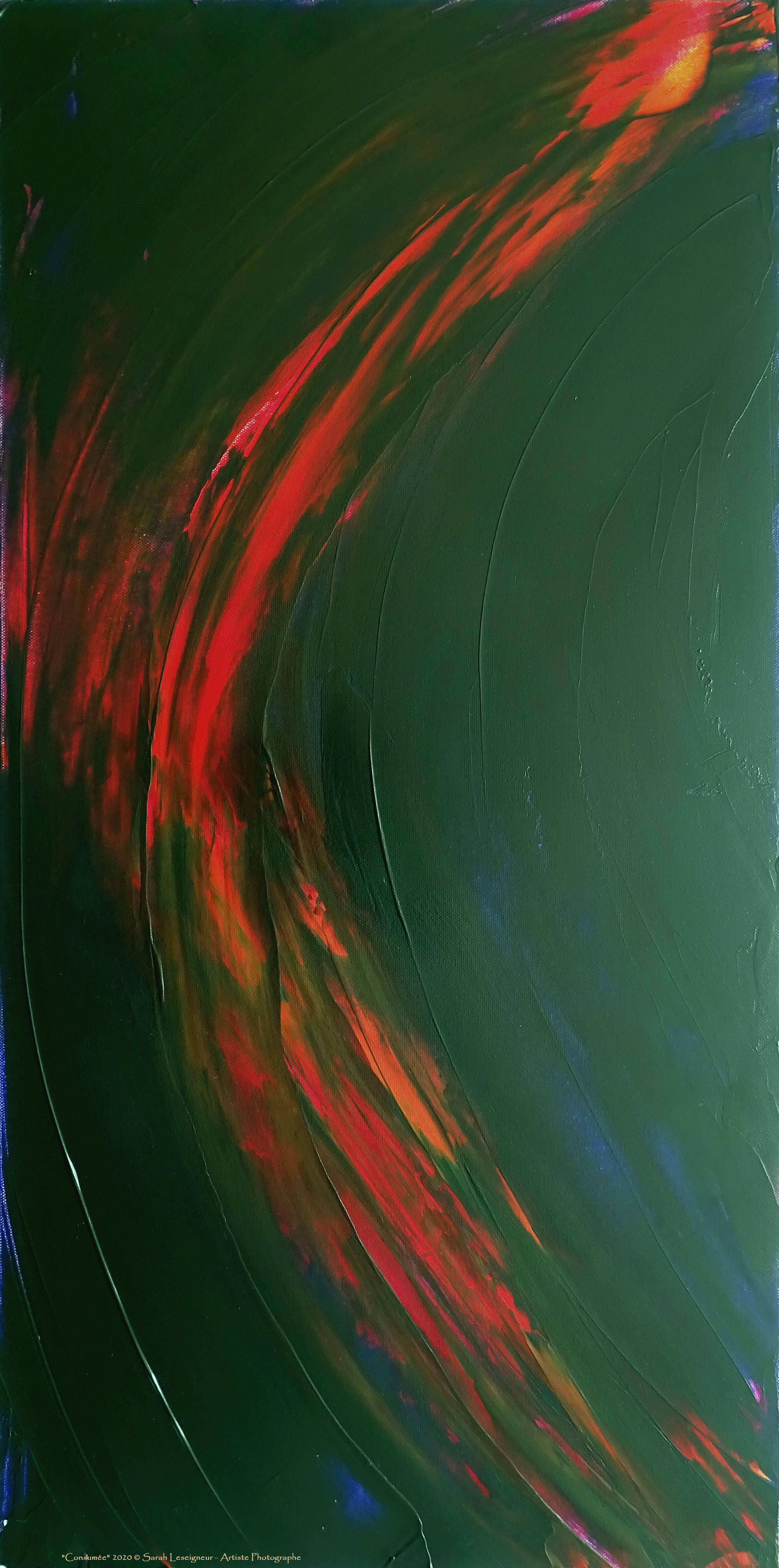 Consumée 2020-1149. © Sarah Leseigneur Artiste Peintre Sarah Leseigneur