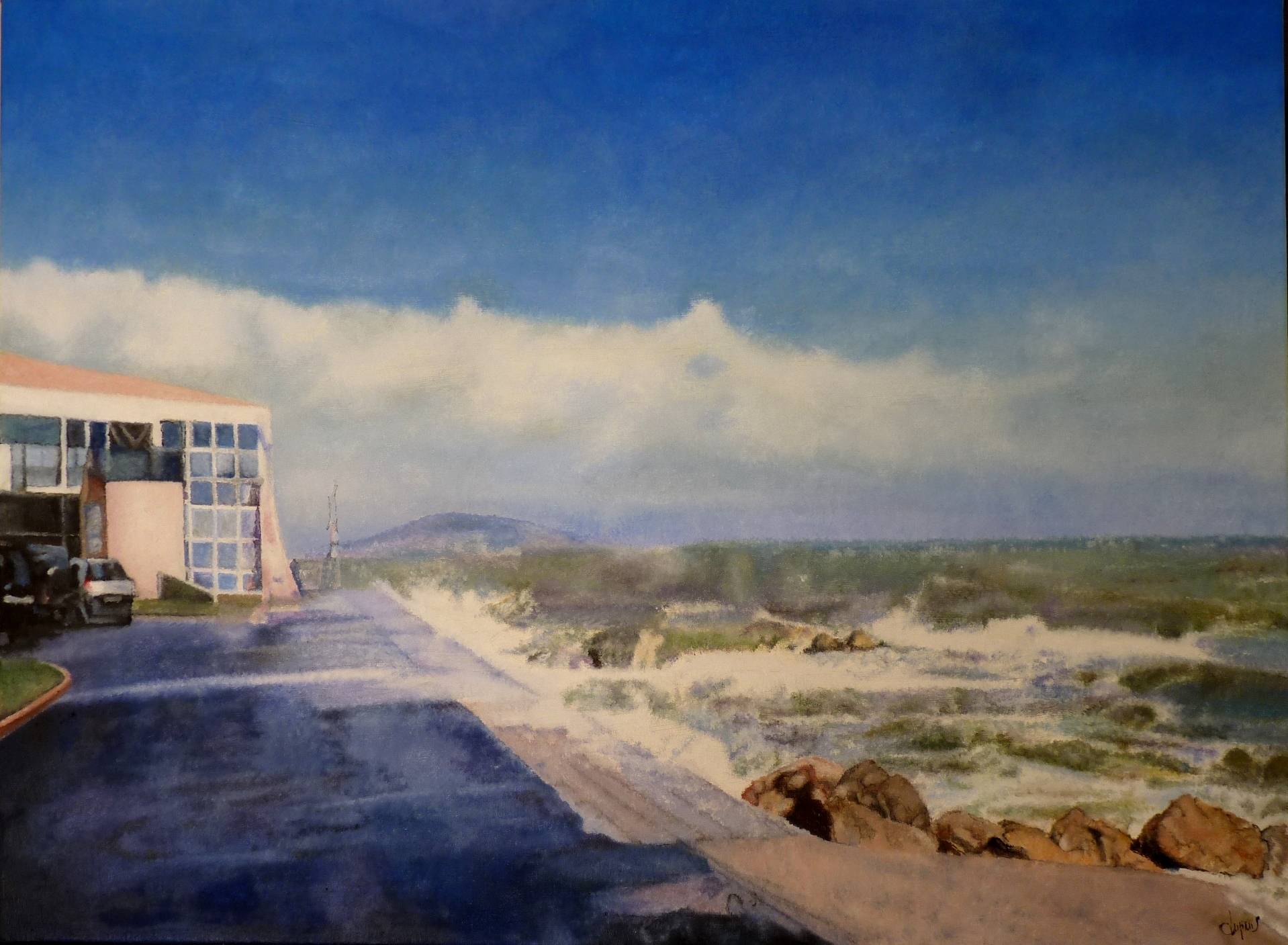Tempête à la Capitainerie. 