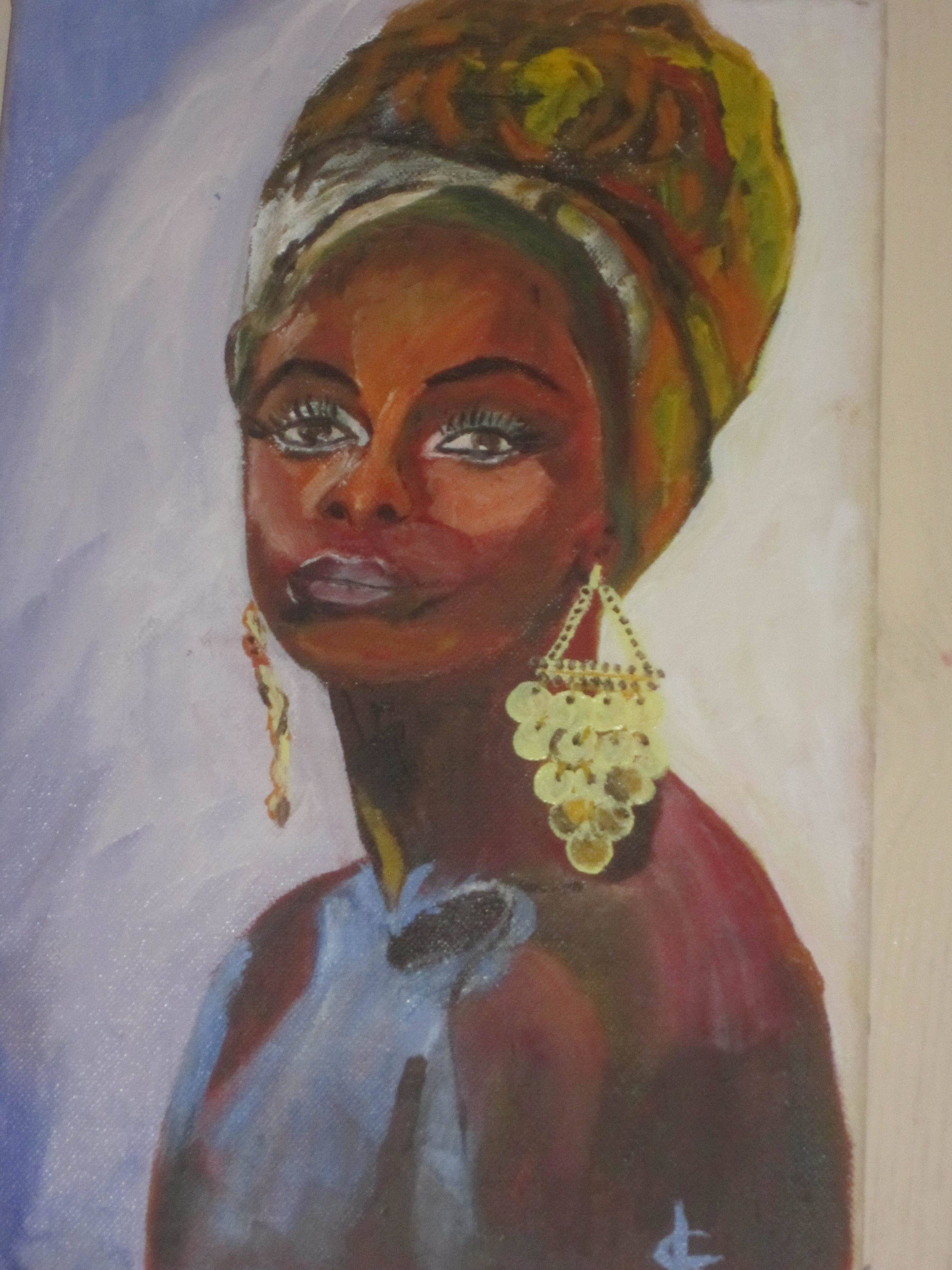 Femme Africaine. Françoise Charvieux