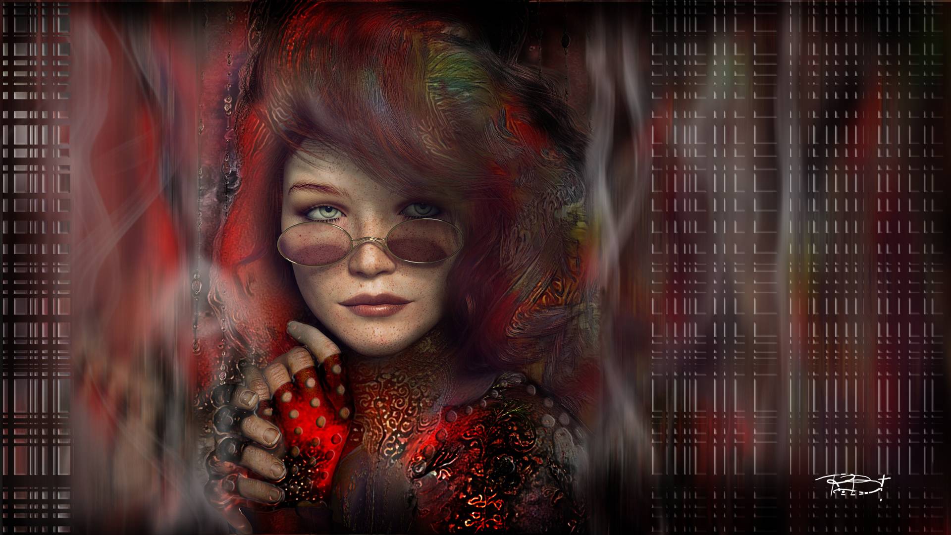 «Katleen» de RBt. R. Bt Pseudo De Renée Brachet (Signature Bas Droite) R. Bt