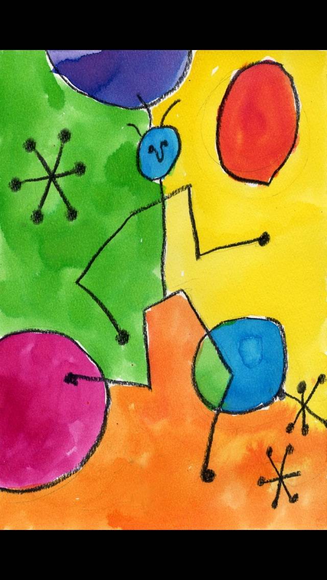 Homo sapiens hommage Miro. Sandra Cremonese Xenart