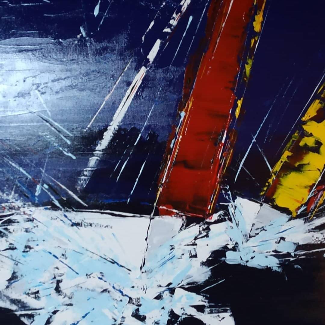 Sails by nignt. Christelle Blasco Christelle Blasco