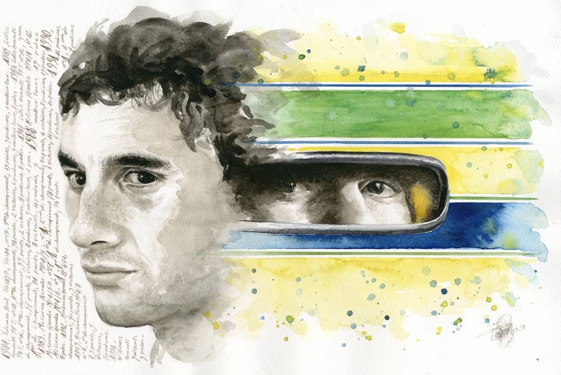 Ayrton Senna Da Silva.. 