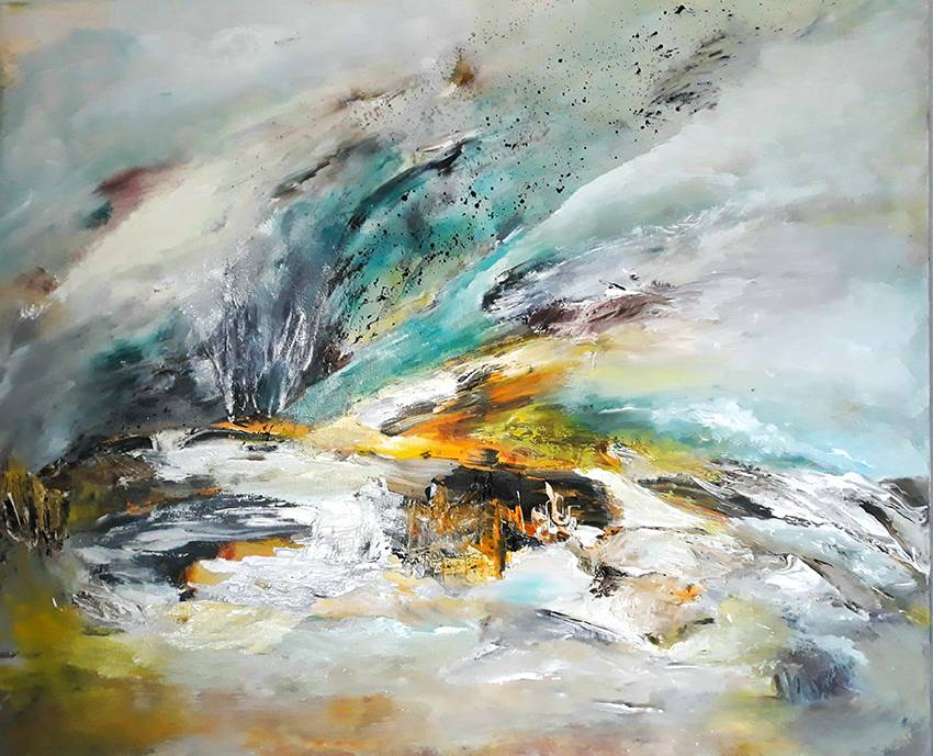 Melting ice. Alexandra Verbeek