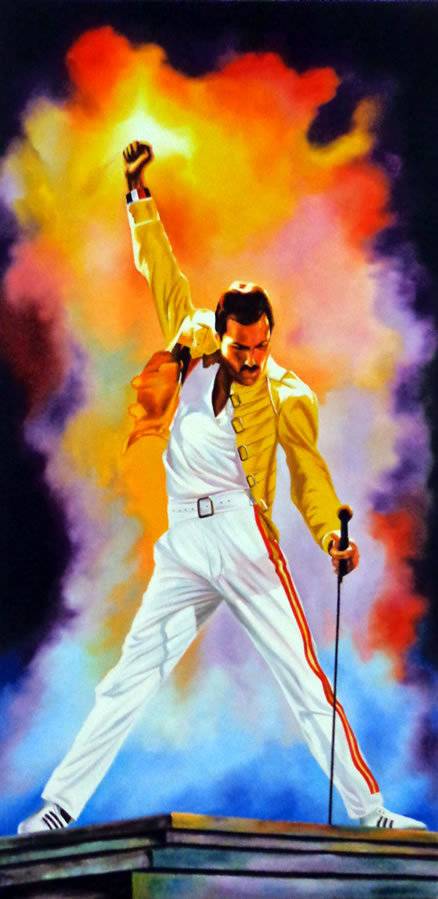 Freddie Mercury. 