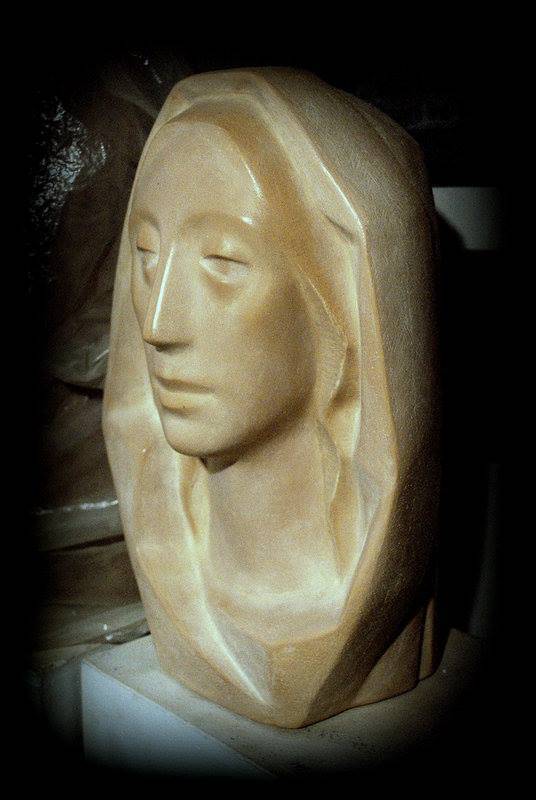 Cabeza de Virgen. Lydia Casillas