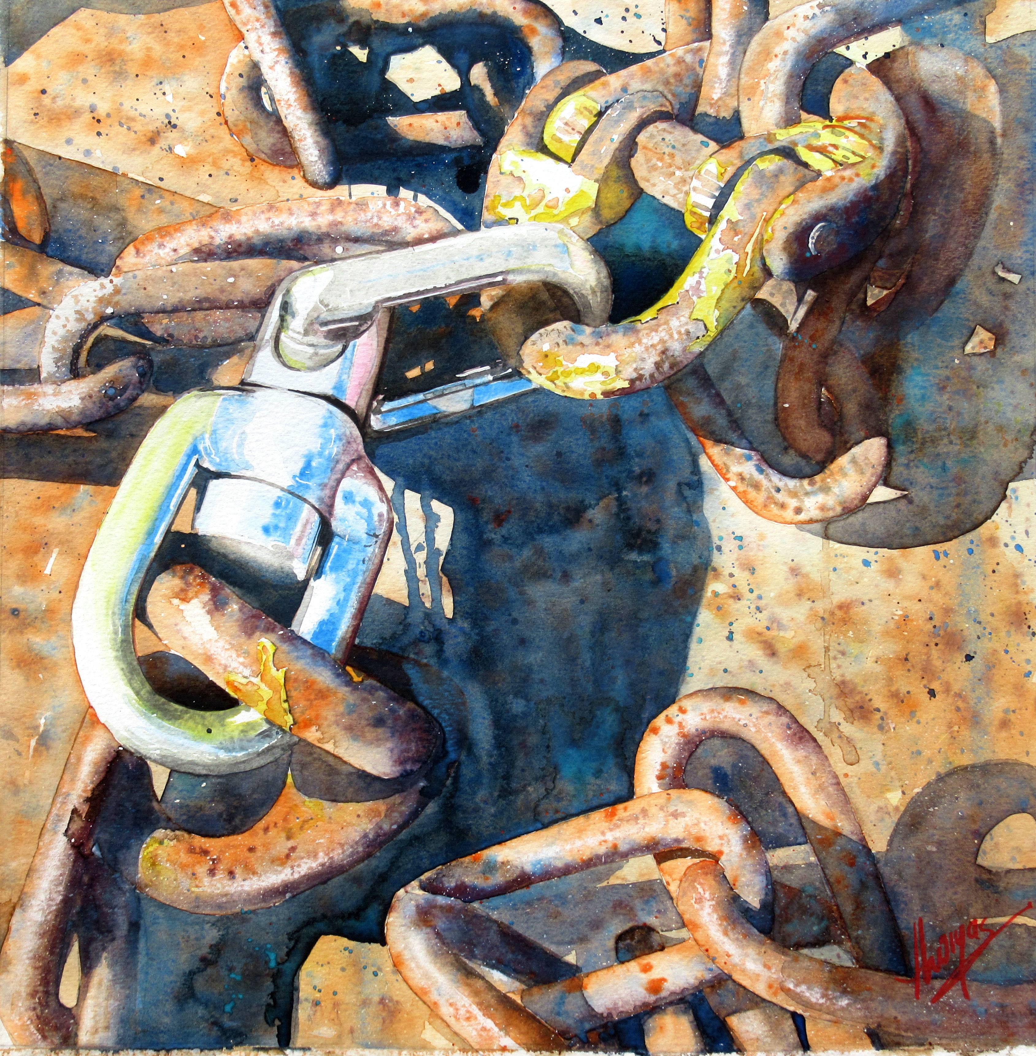 Chaînes au Croisic. Dominique Thomas Dominique Thomas