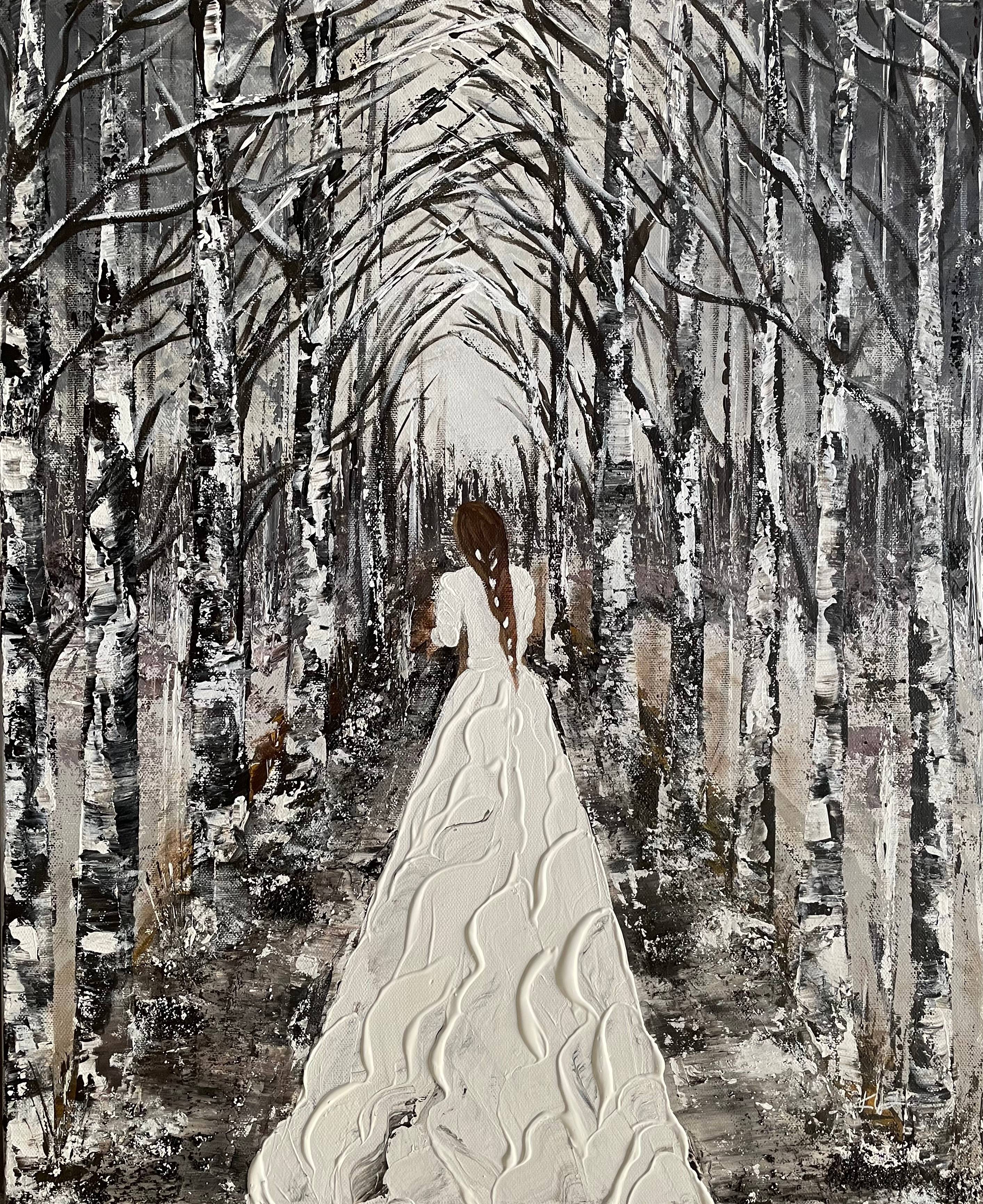 «The bride in the snowy forest». 
