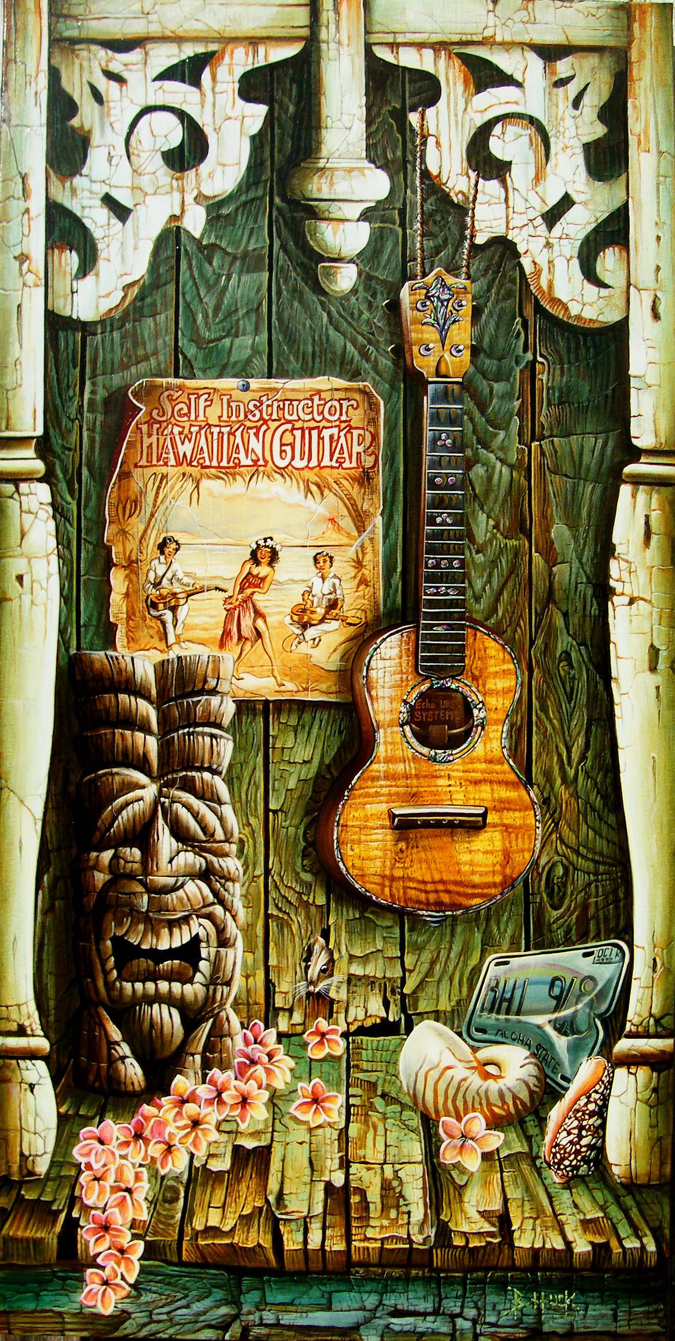 Hawaïan instructor. 