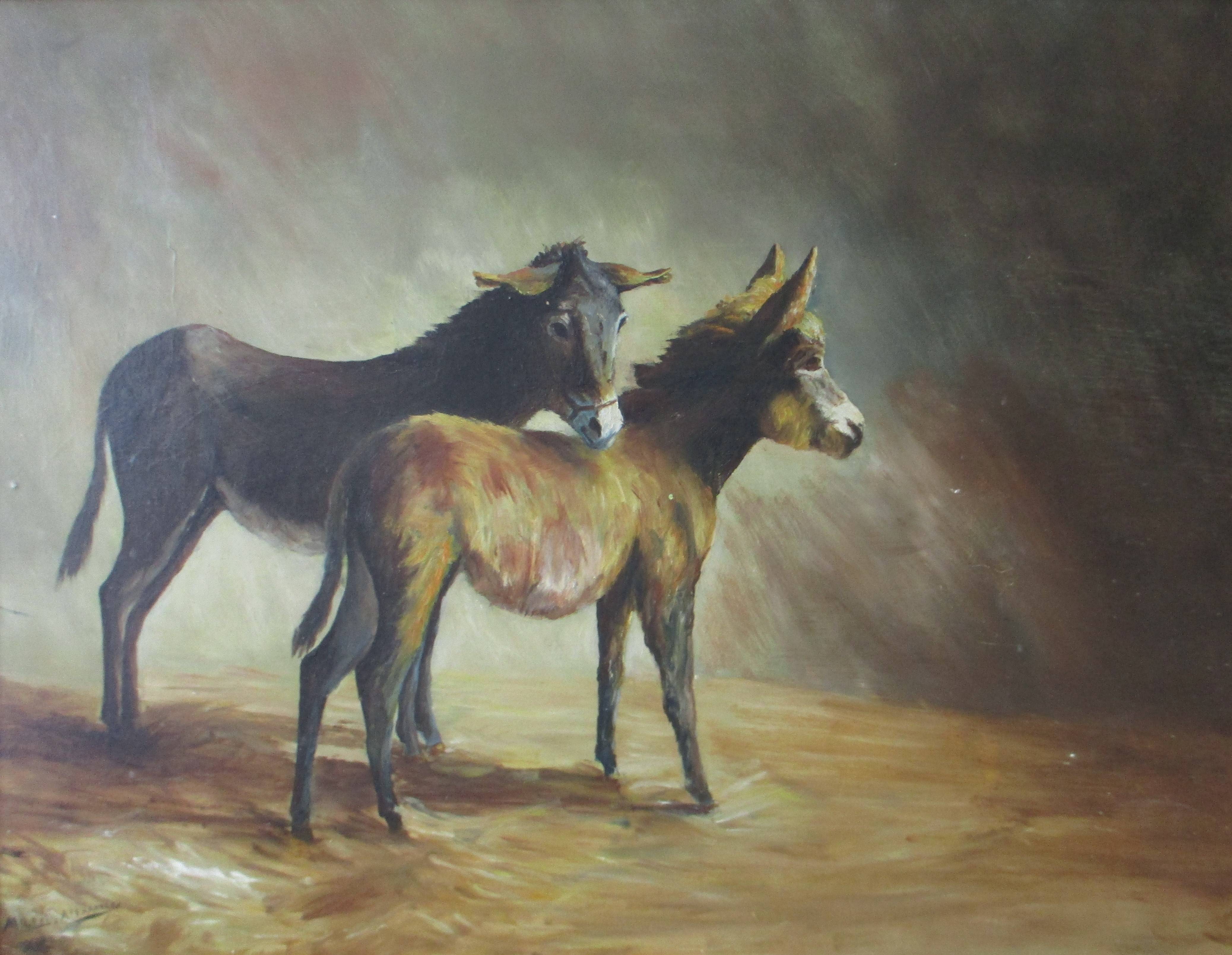 Couple d'anes. Alessandro Milesi Alexandre Milesi