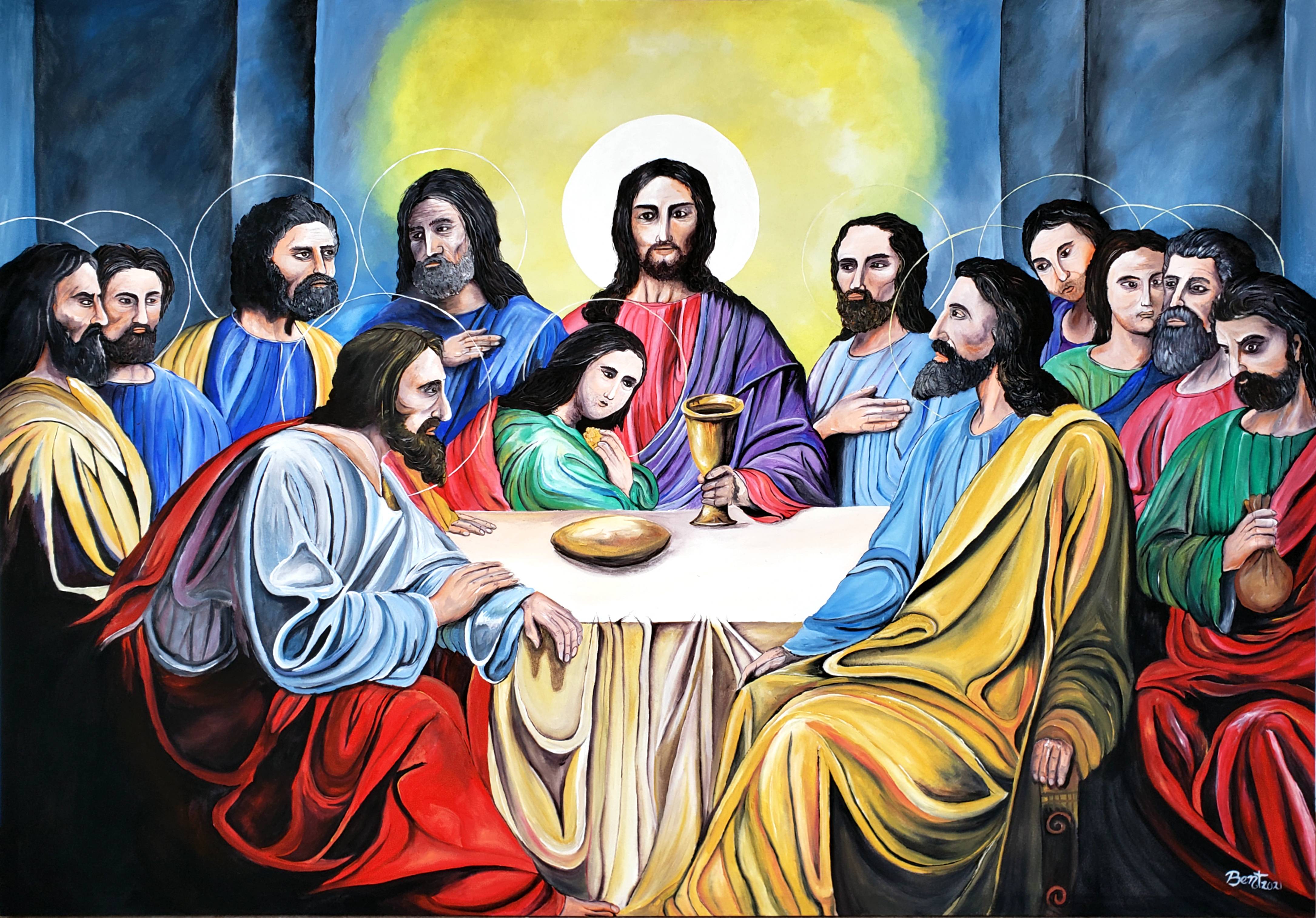 Cuadro Ultima Cena. 