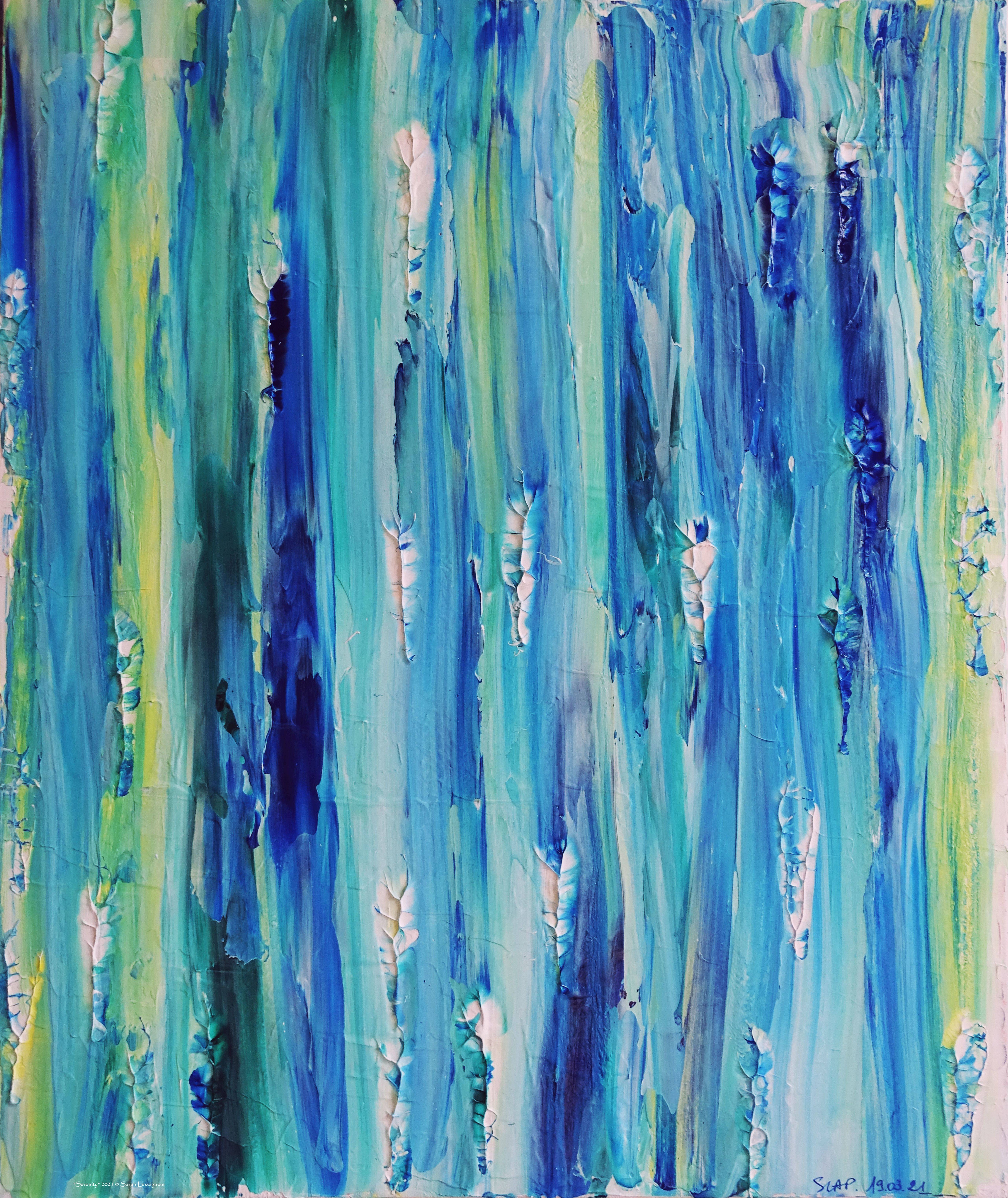 Serenity 2021-1187. © Sarah Leseigneur Artiste Peintre Sarah Leseigneur