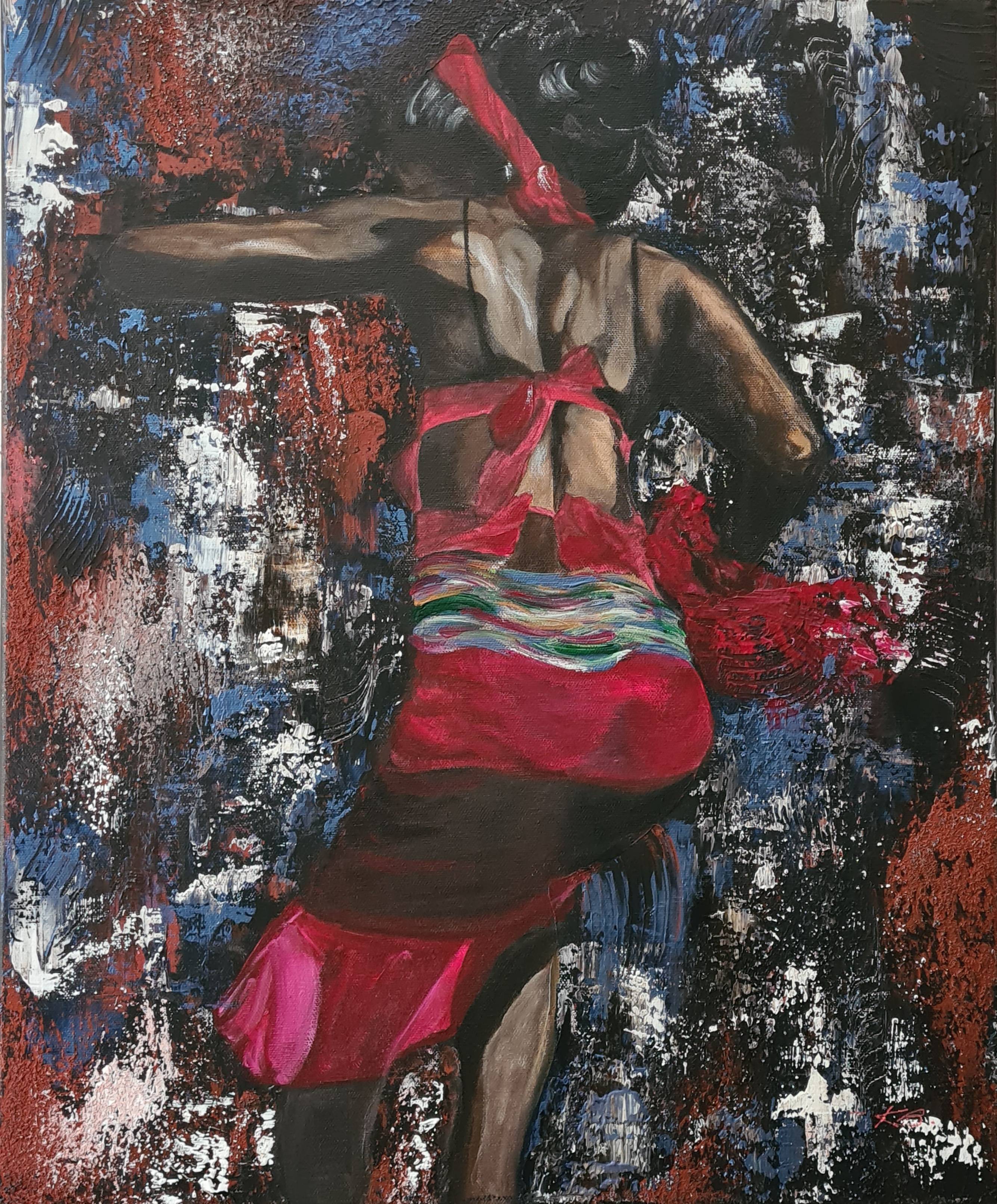 African Dancer. 