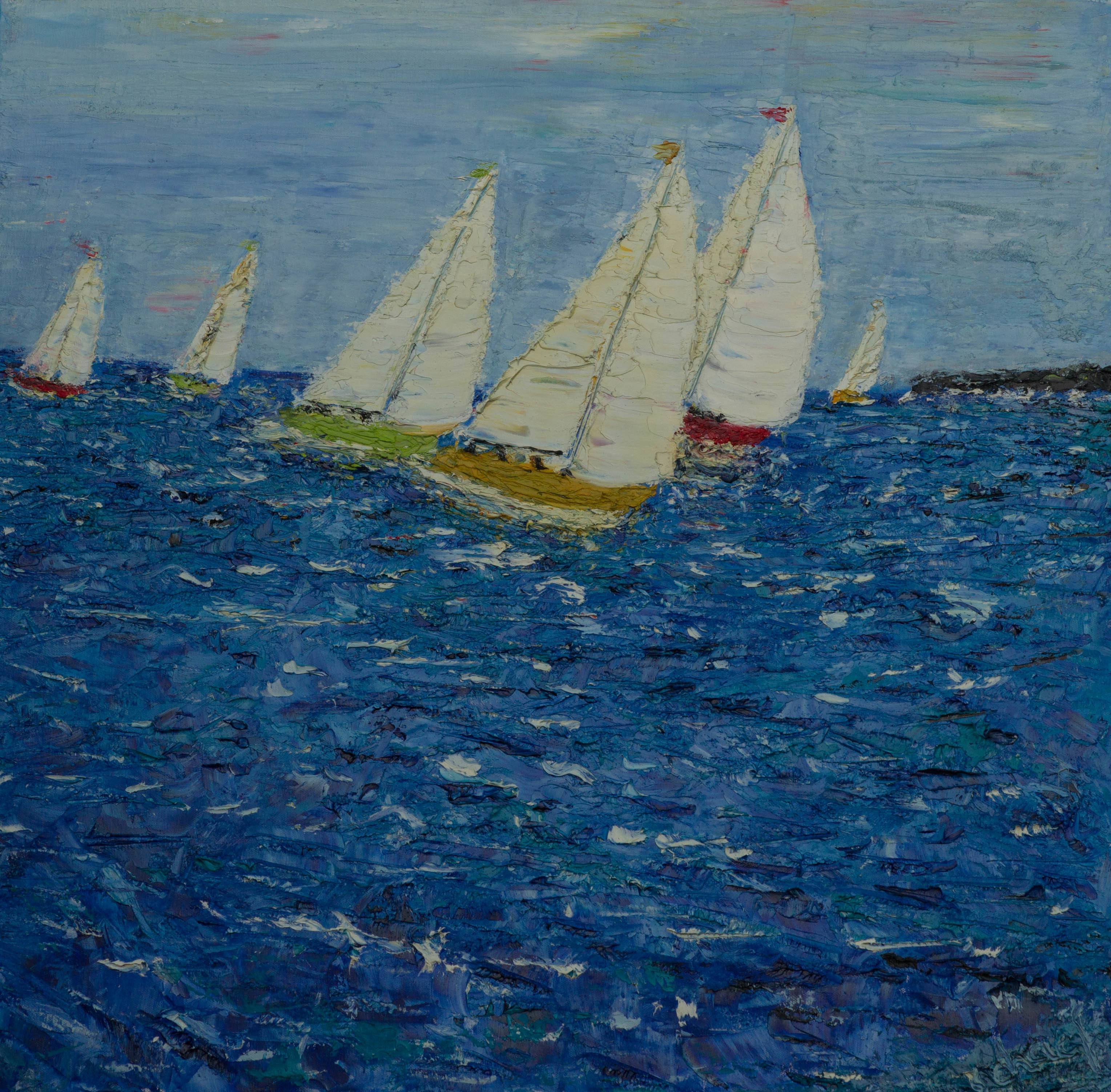 Régates en Méditerranée. Schaef Schaef