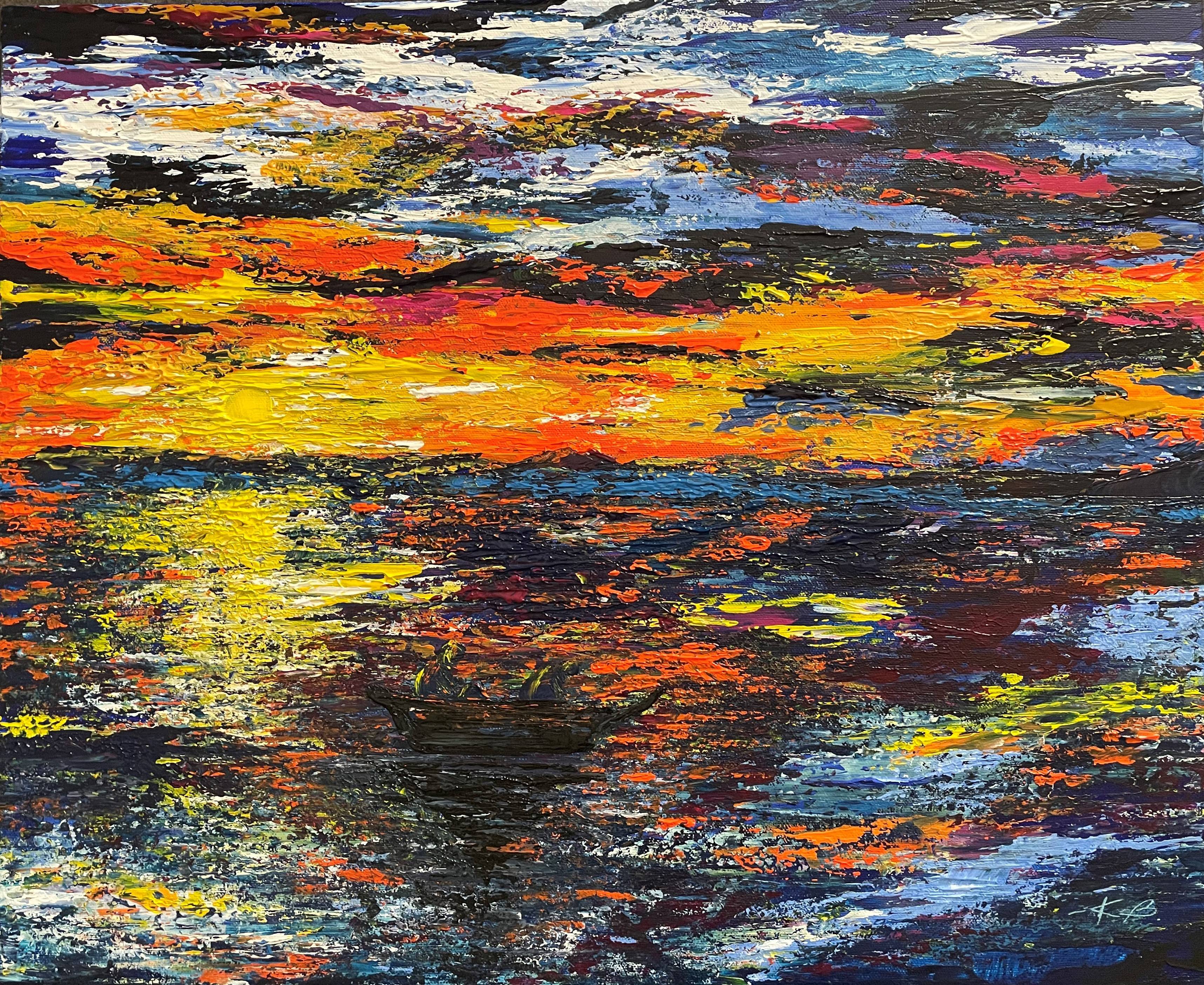 «Fishing at Sunrise». 