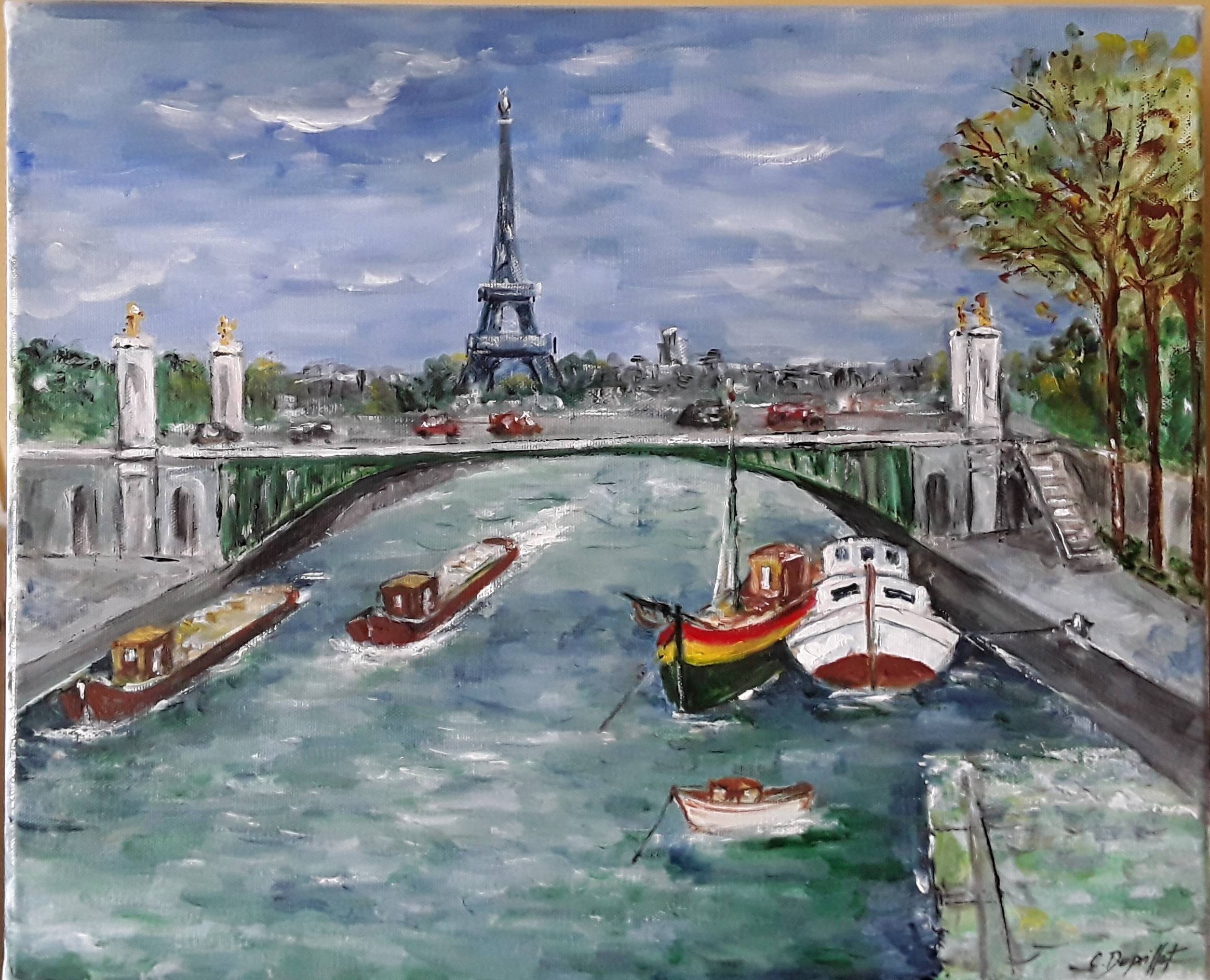 Le pont alexandre III. 
