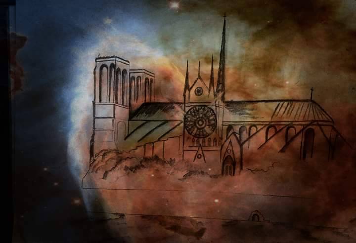 Ardente Cathédrale.  Claudine Hallė