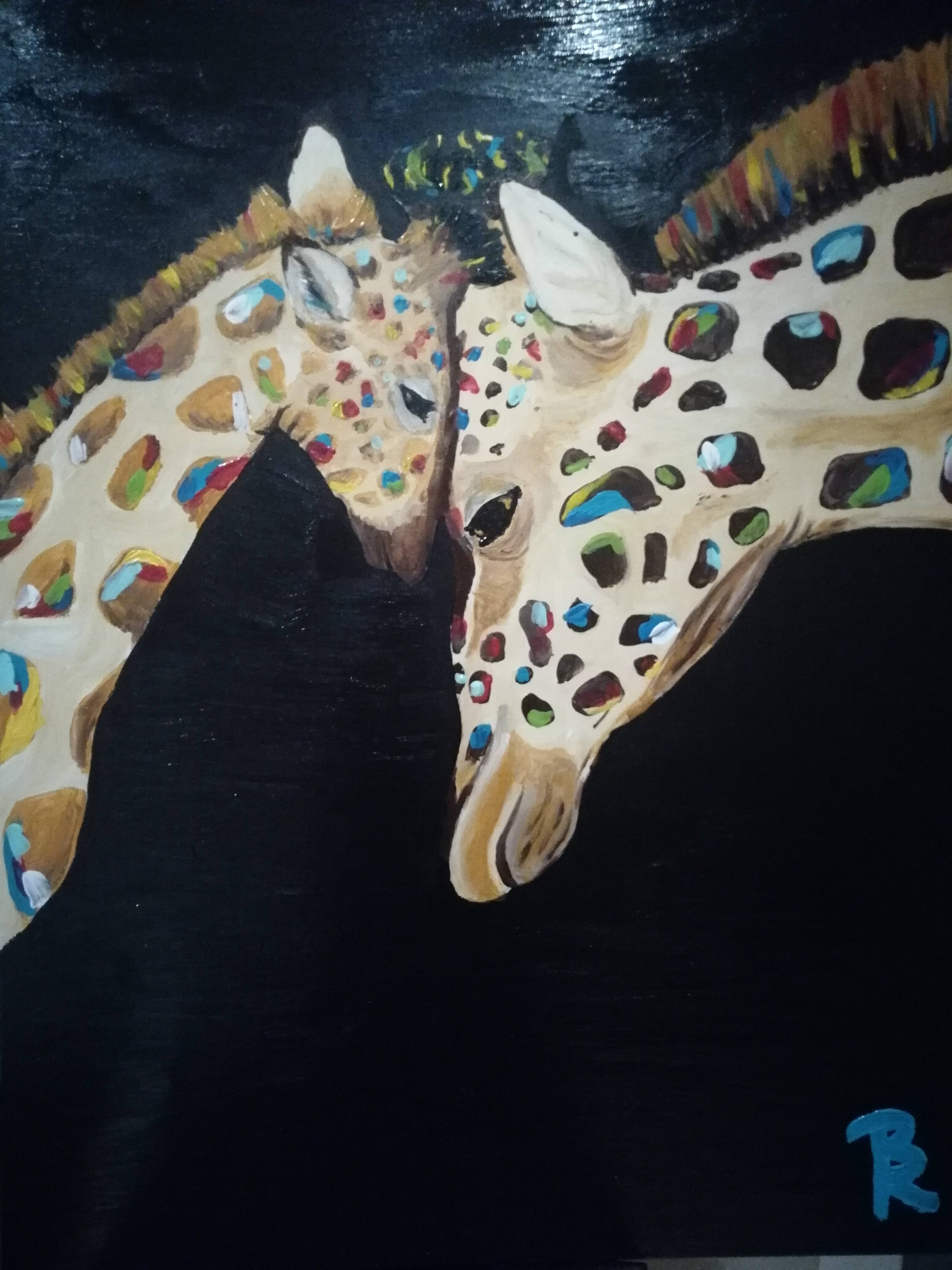 Girafe.  Pauline Régnier