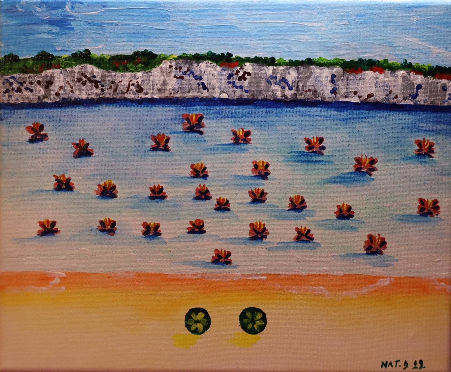 Hommage aux 27 migrants morts dans la Manche le 25 novembre dernier. Nathalie Hochard-Gaudry Nathalie Hochard-Gaudry