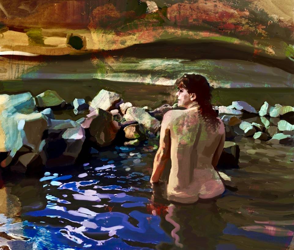 Après la pêche. Phil Caterino