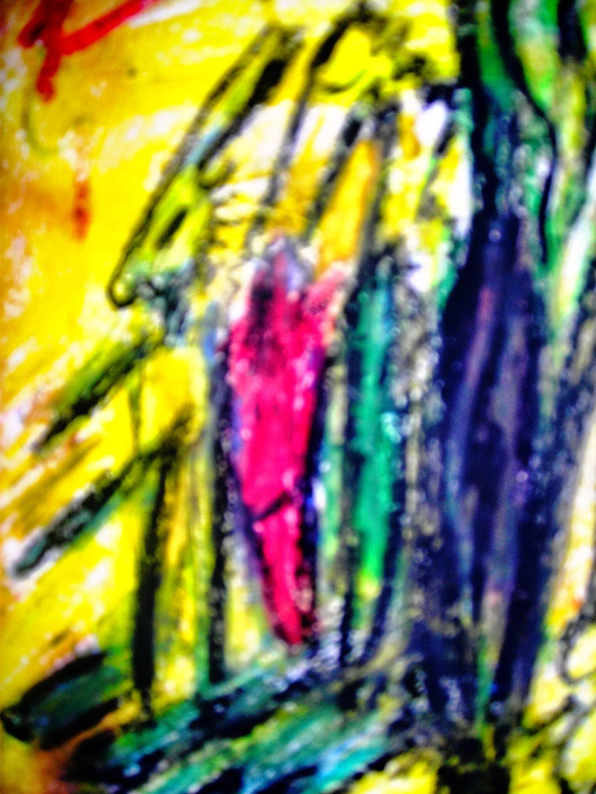 3 ? Ou 4 ? Dans le feu. Plasticienne/ Am Sampeur