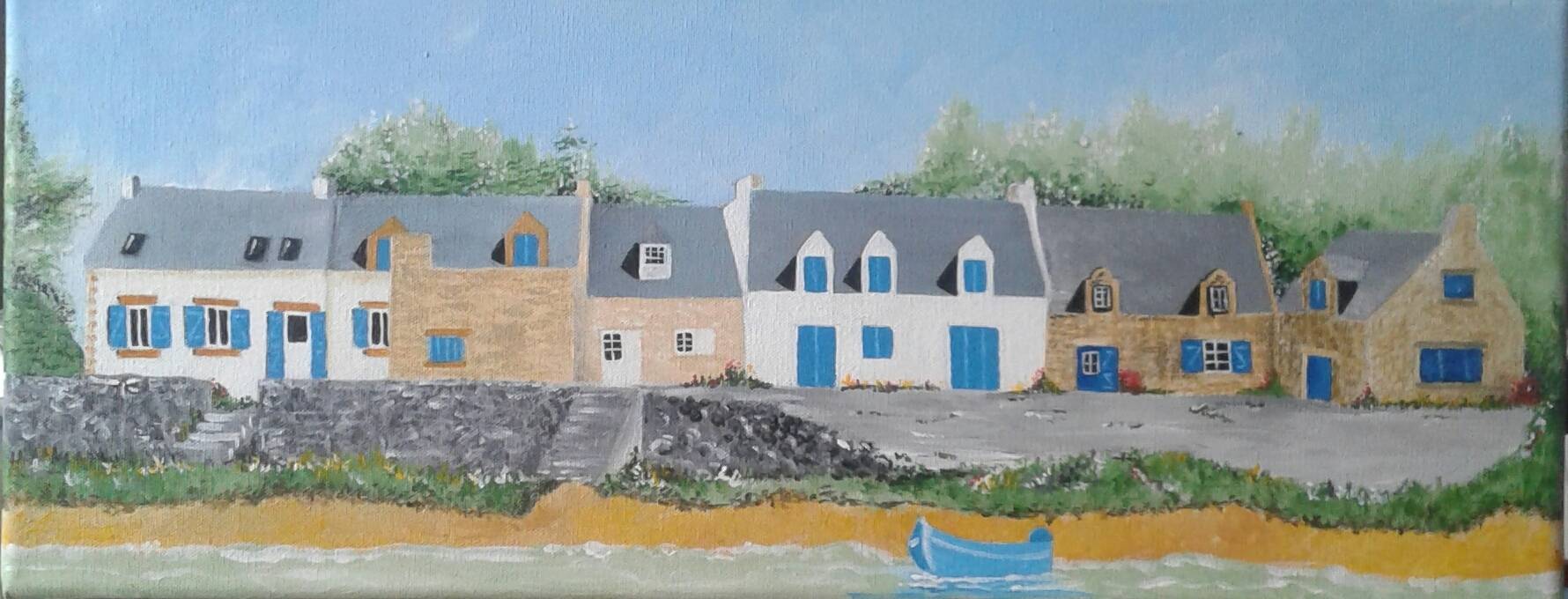 Le vieux passage plouhinec bretagne. 