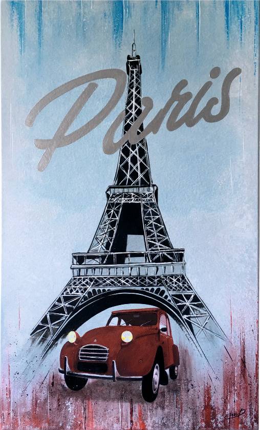 Paris en deudeuche. Choup
