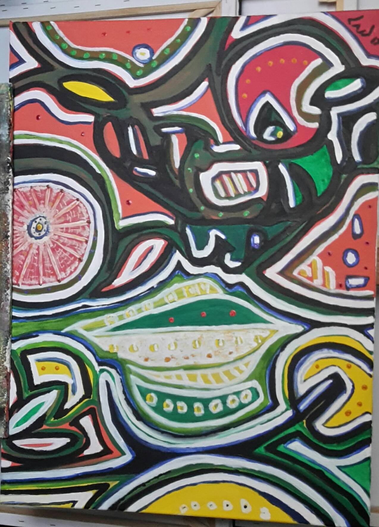 Panier de fruits. 