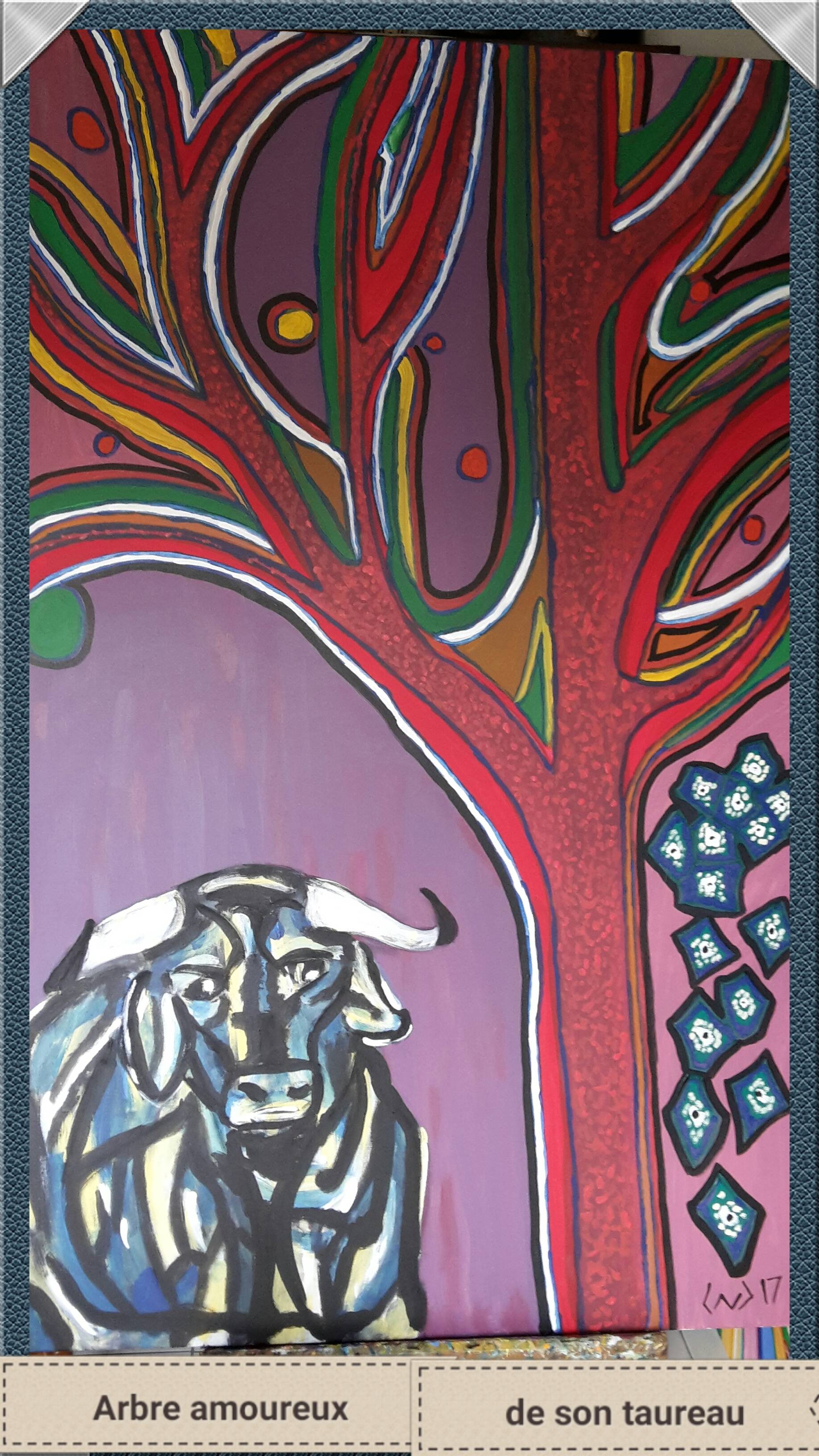 Arbre amoureux de son taureau. 