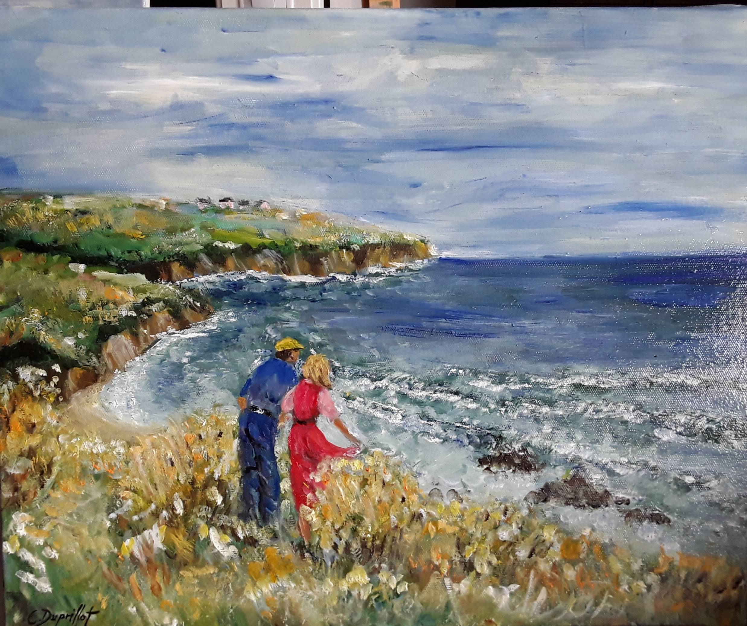 Regard sur l'océan. 