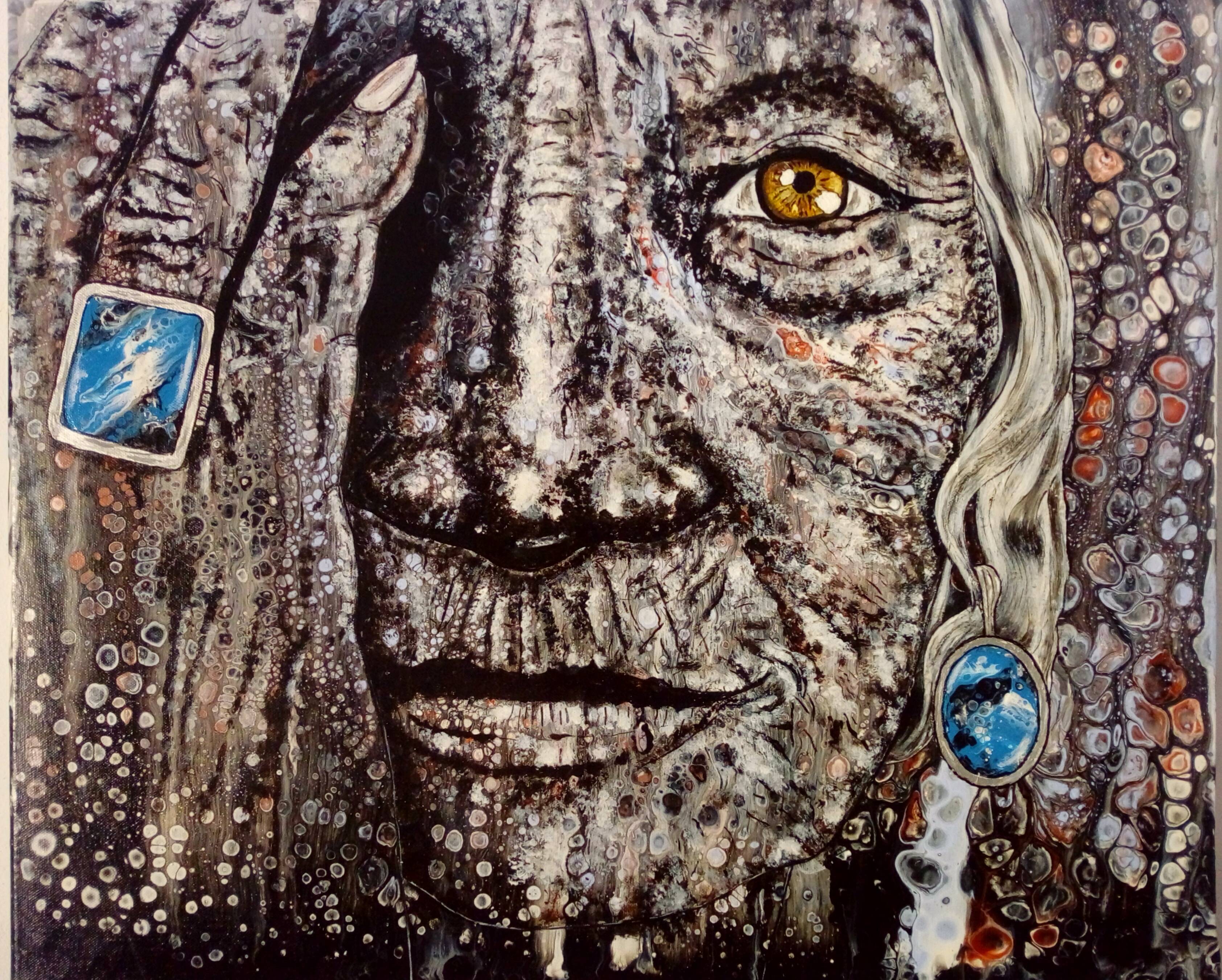 «Eye- c- u», aka The Navajo Woman. 