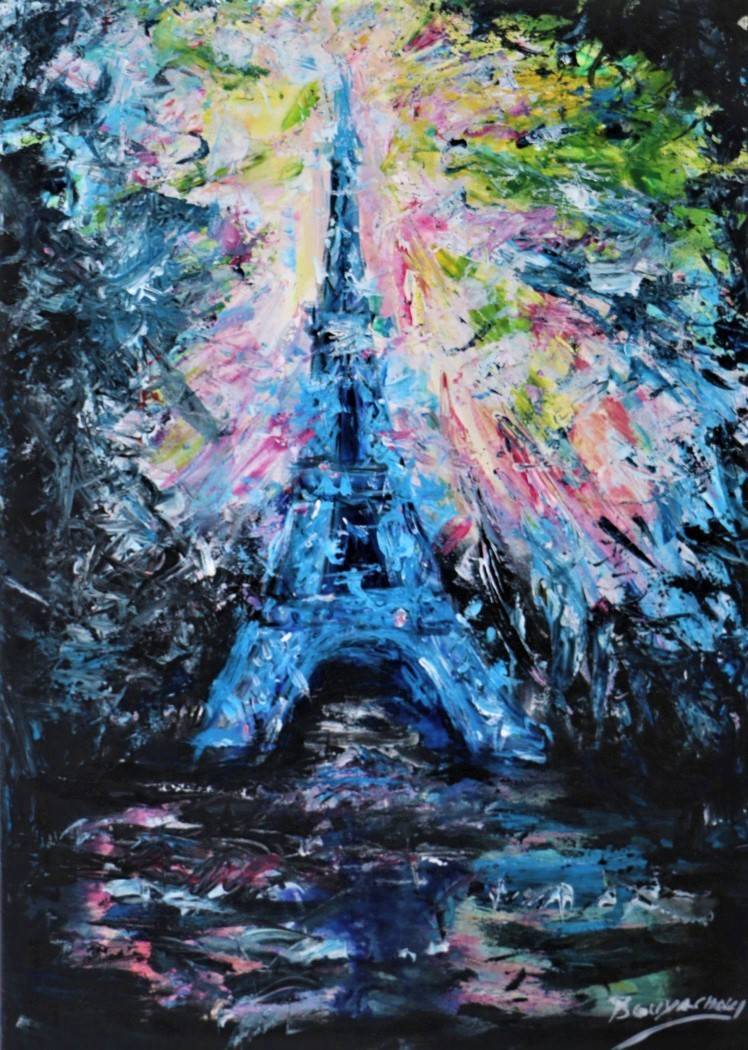 The shinying Paris. 
