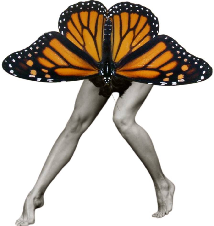 Mujer Mariposa. Www.duranz.art Duranz Art