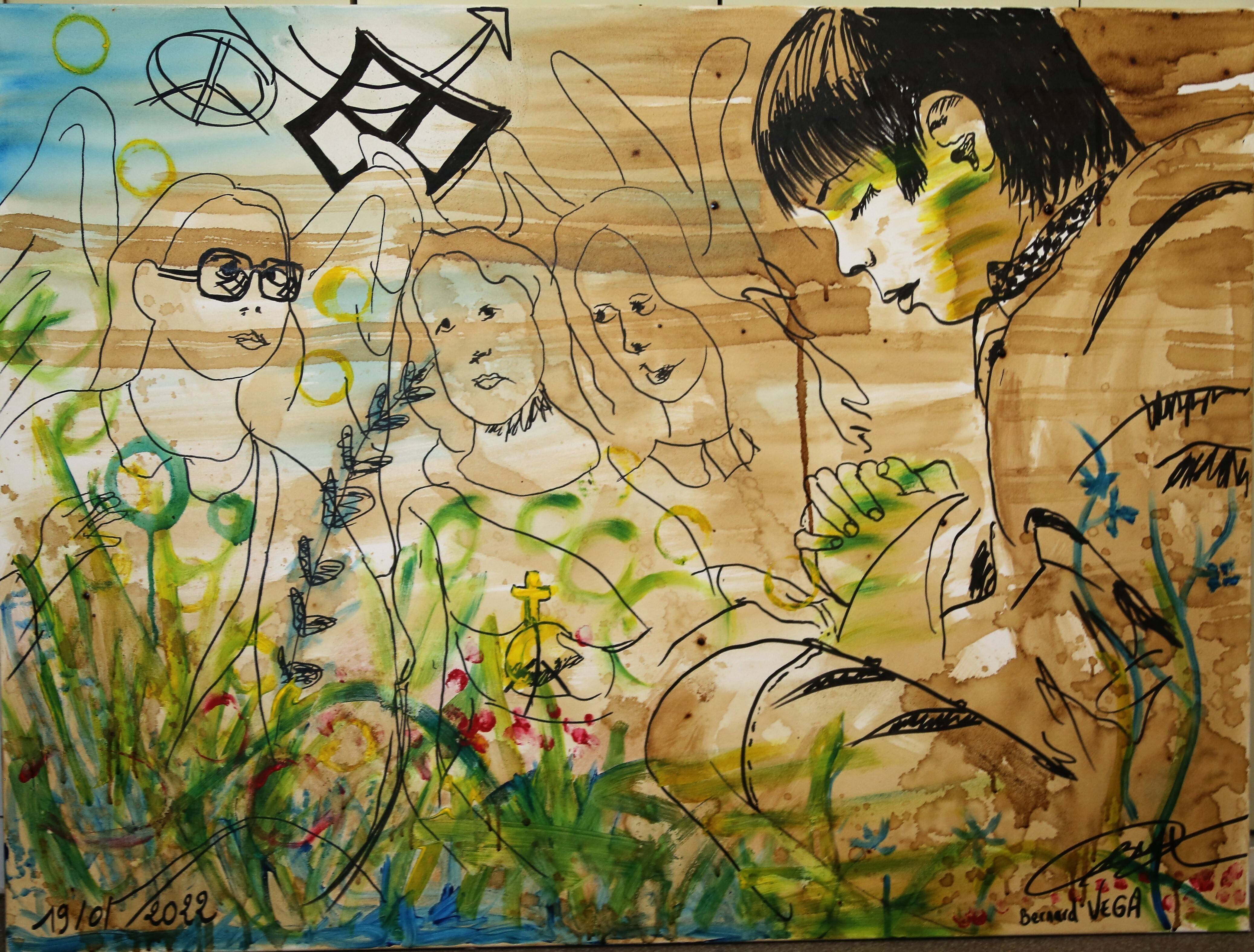 Voilà un jeune qui Pense. Bernard Pierre Vega Bernard Pierre Vega