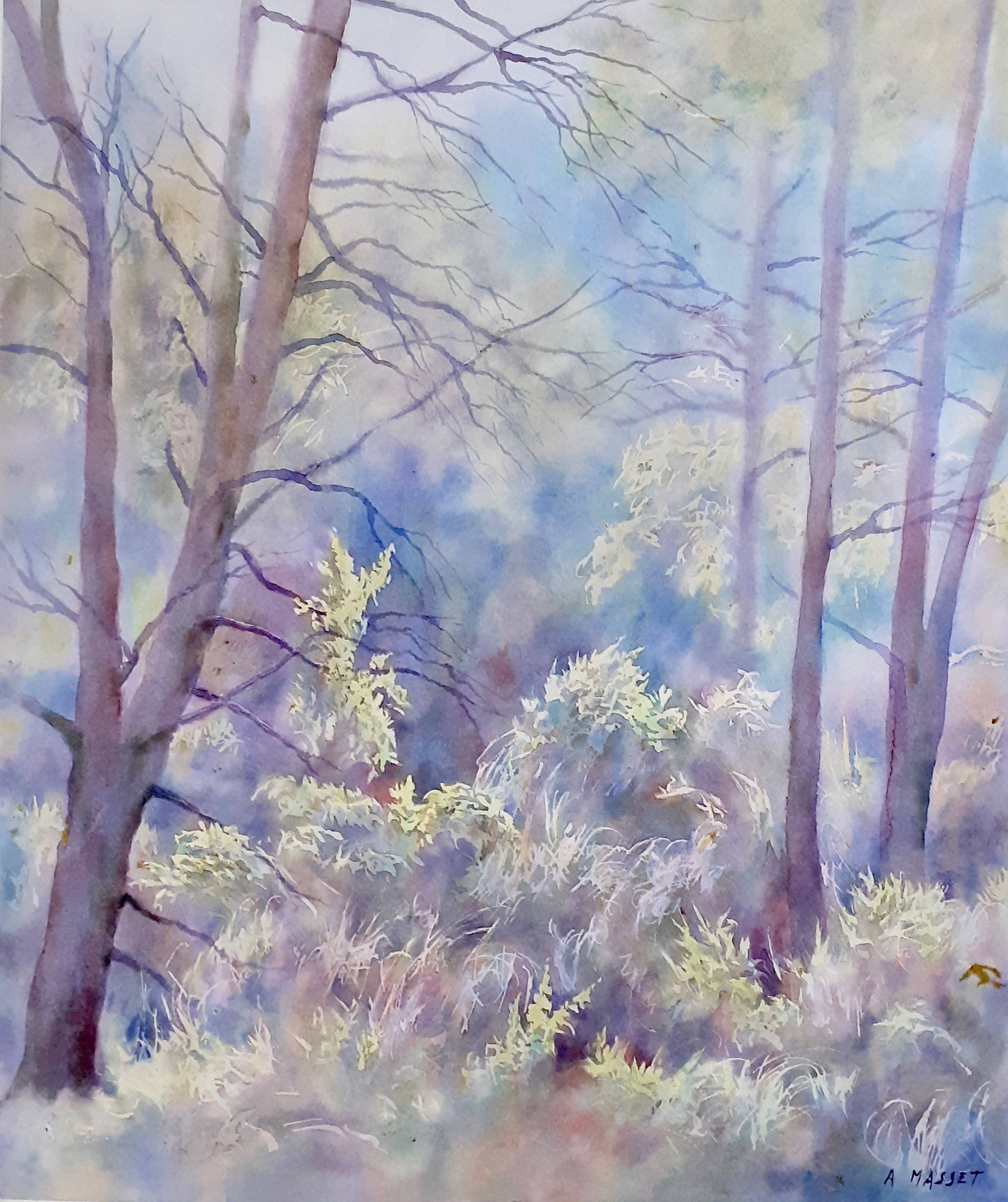 Sous-bois. Alain Masset Alain Masset