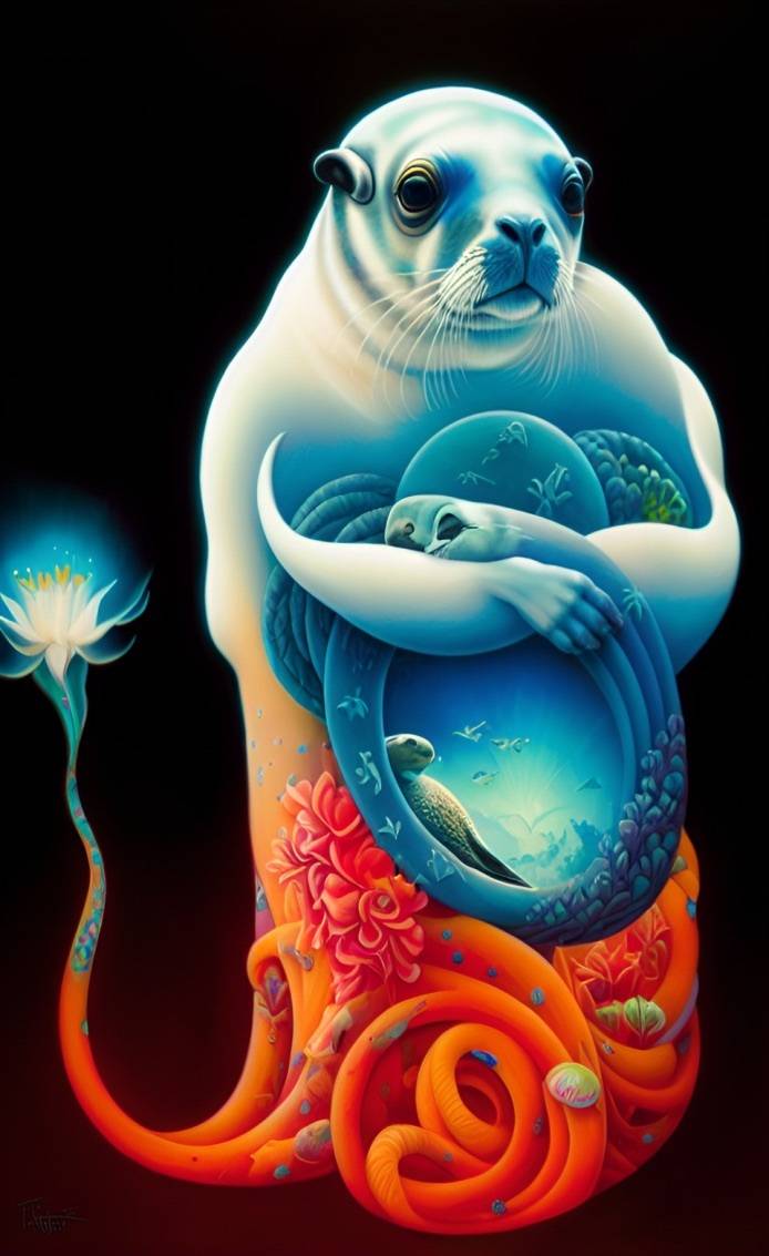 Le Phoque t l'Illumination. Alnilam Alnilam