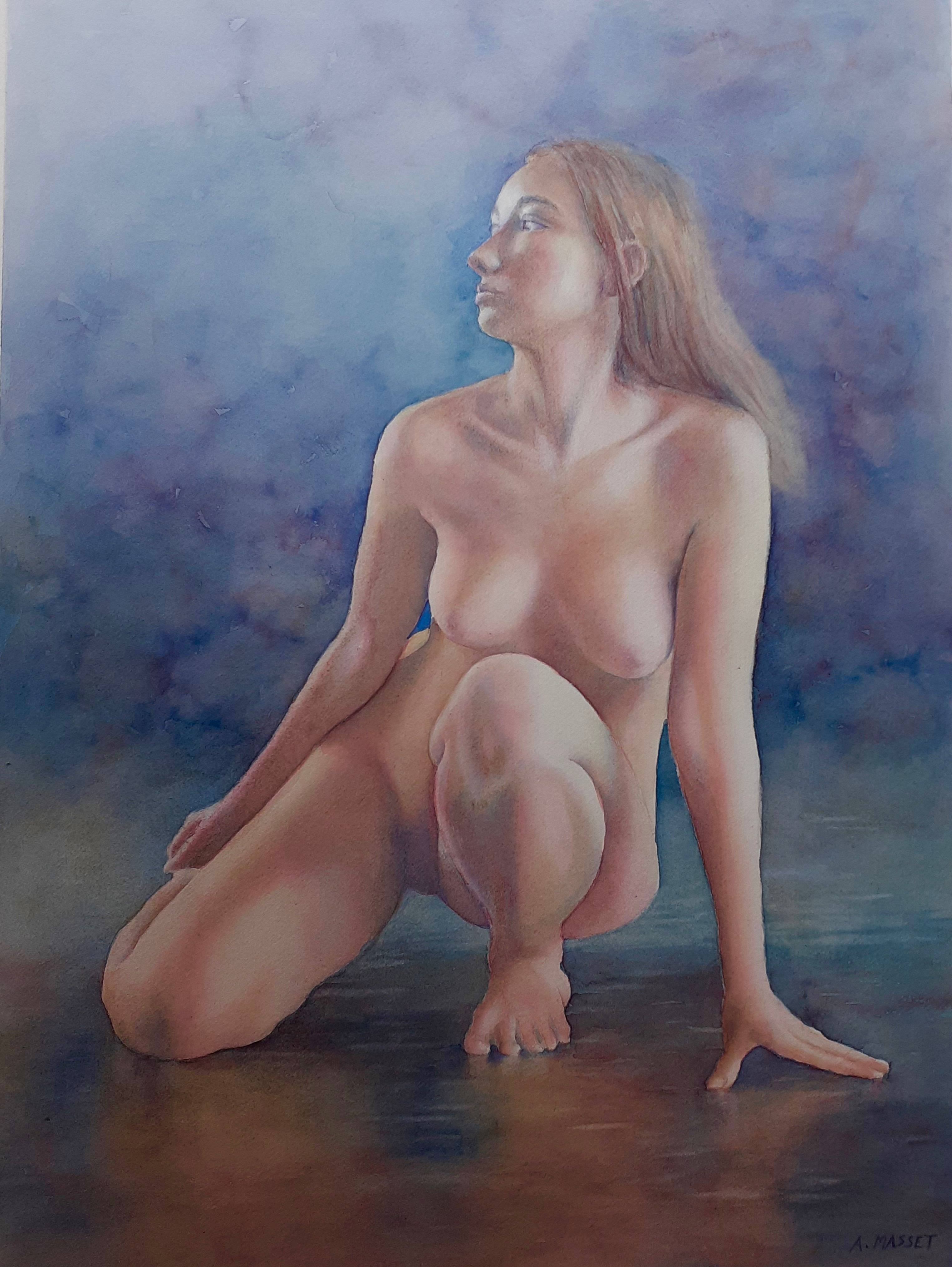 L'attente. Alain Masset Alain Masset