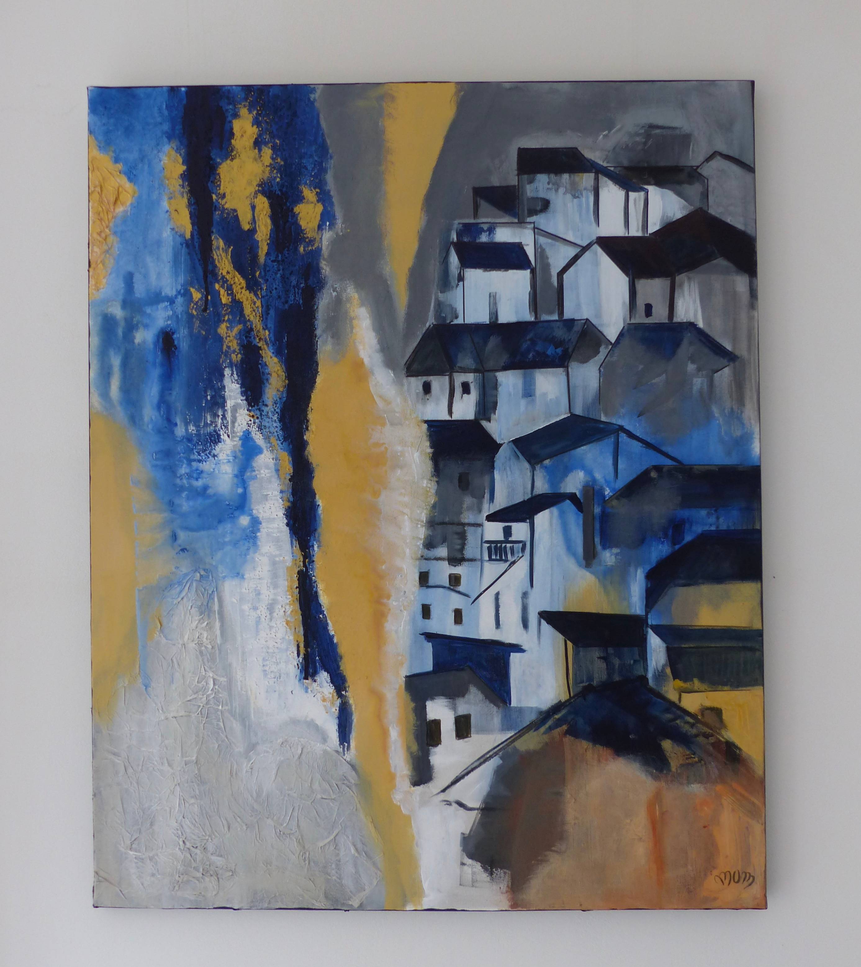 Perché dans la brume. 